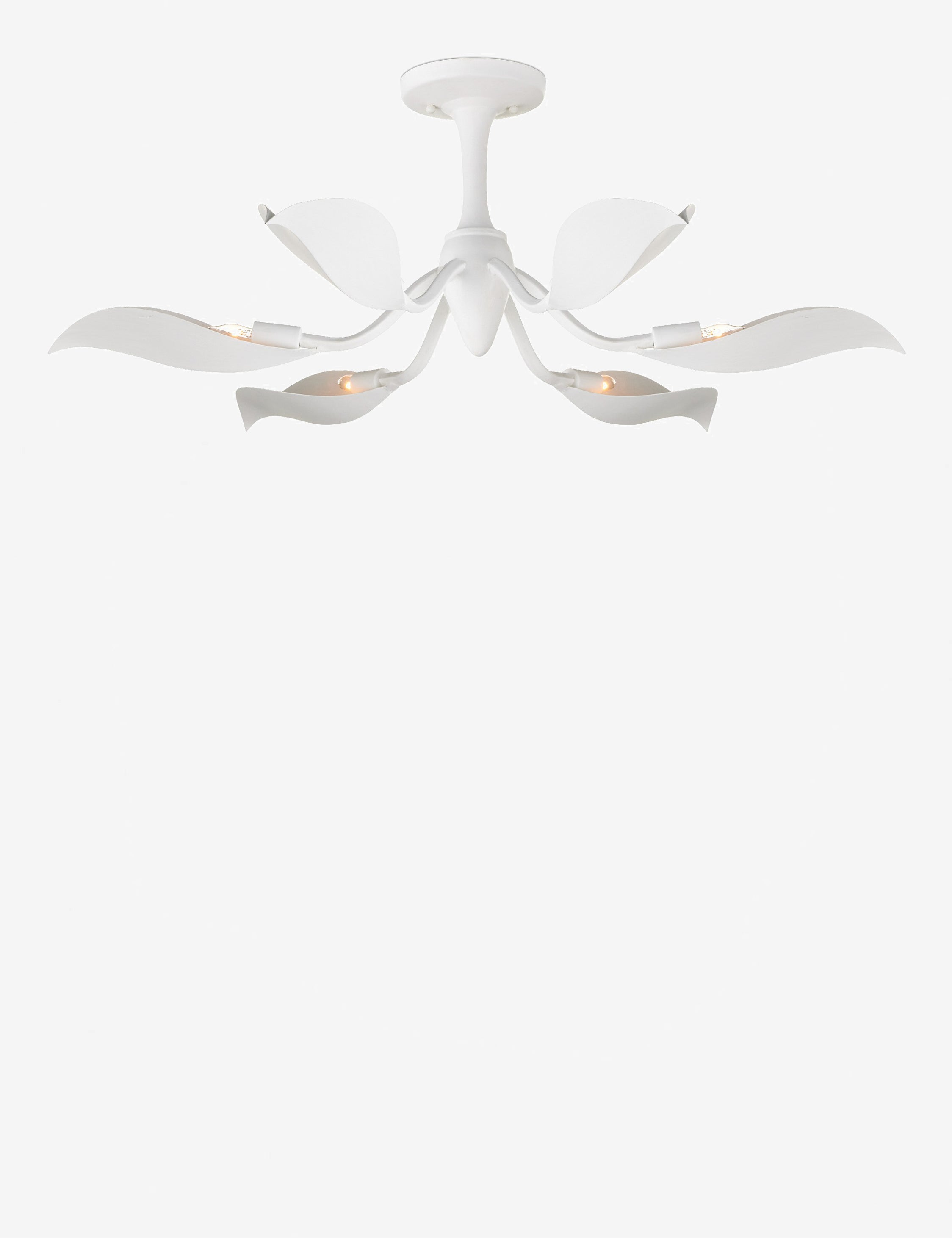 Lulu and Georgia Popelin Semi-Flush Mount Light - view 3