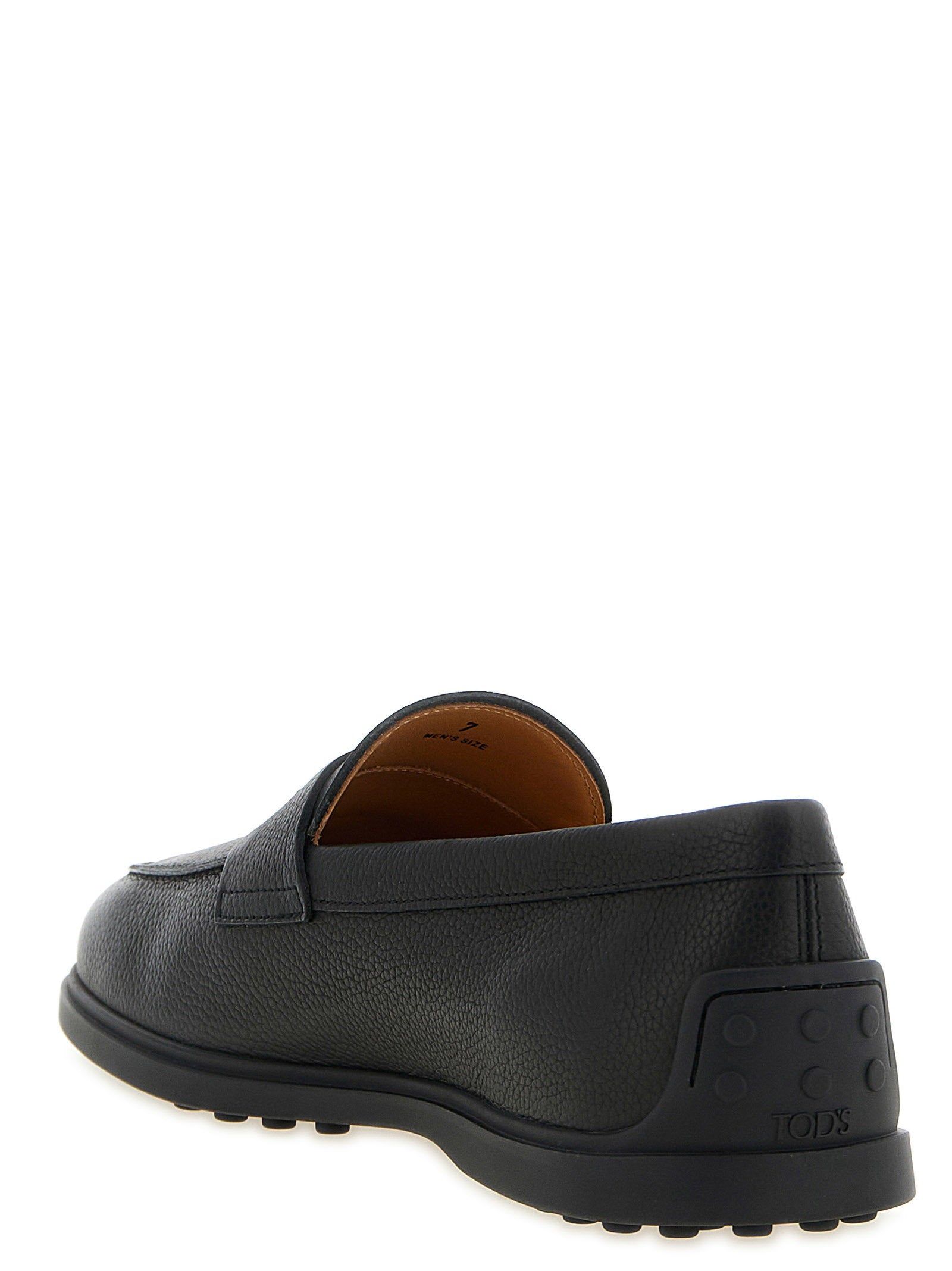 Tod's Hammered Leather Loafers - view 3