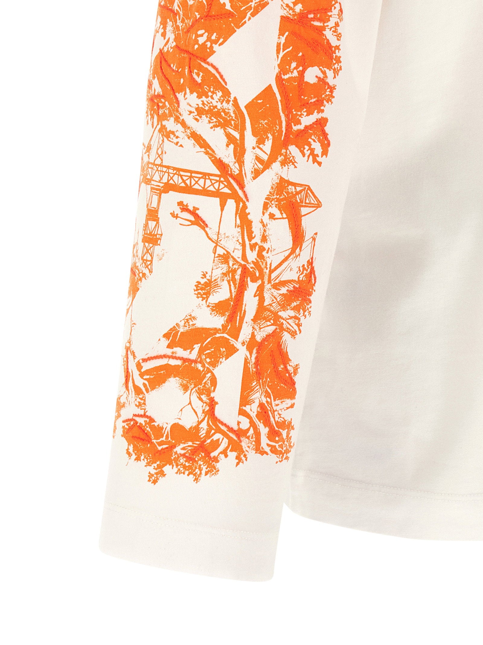 Off White City Nature Skate T-shirt – 100% cotton - view 4