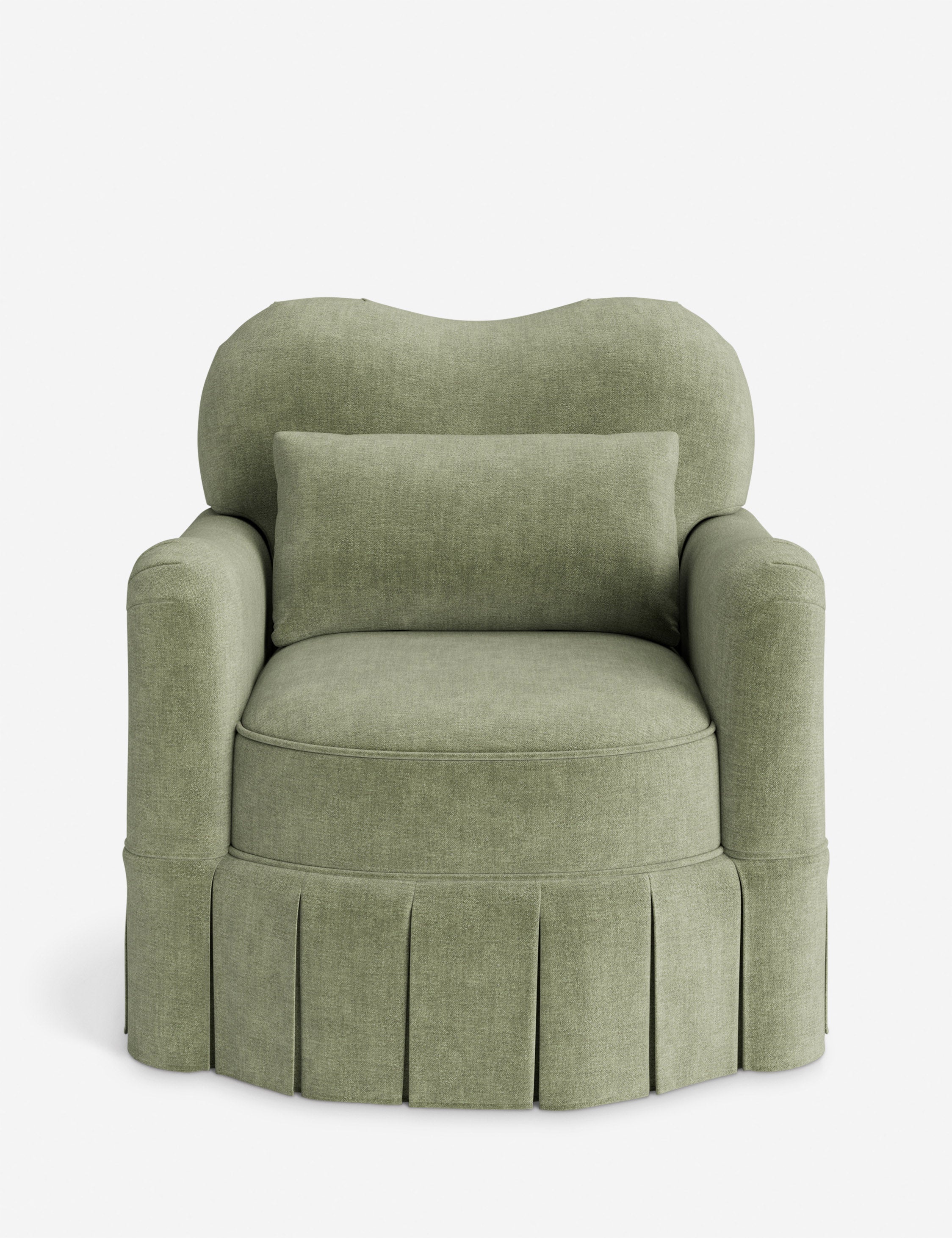 Lulu and Georgia Middleton Skirted Accent Chair by Ginny Macdonald - view 27
