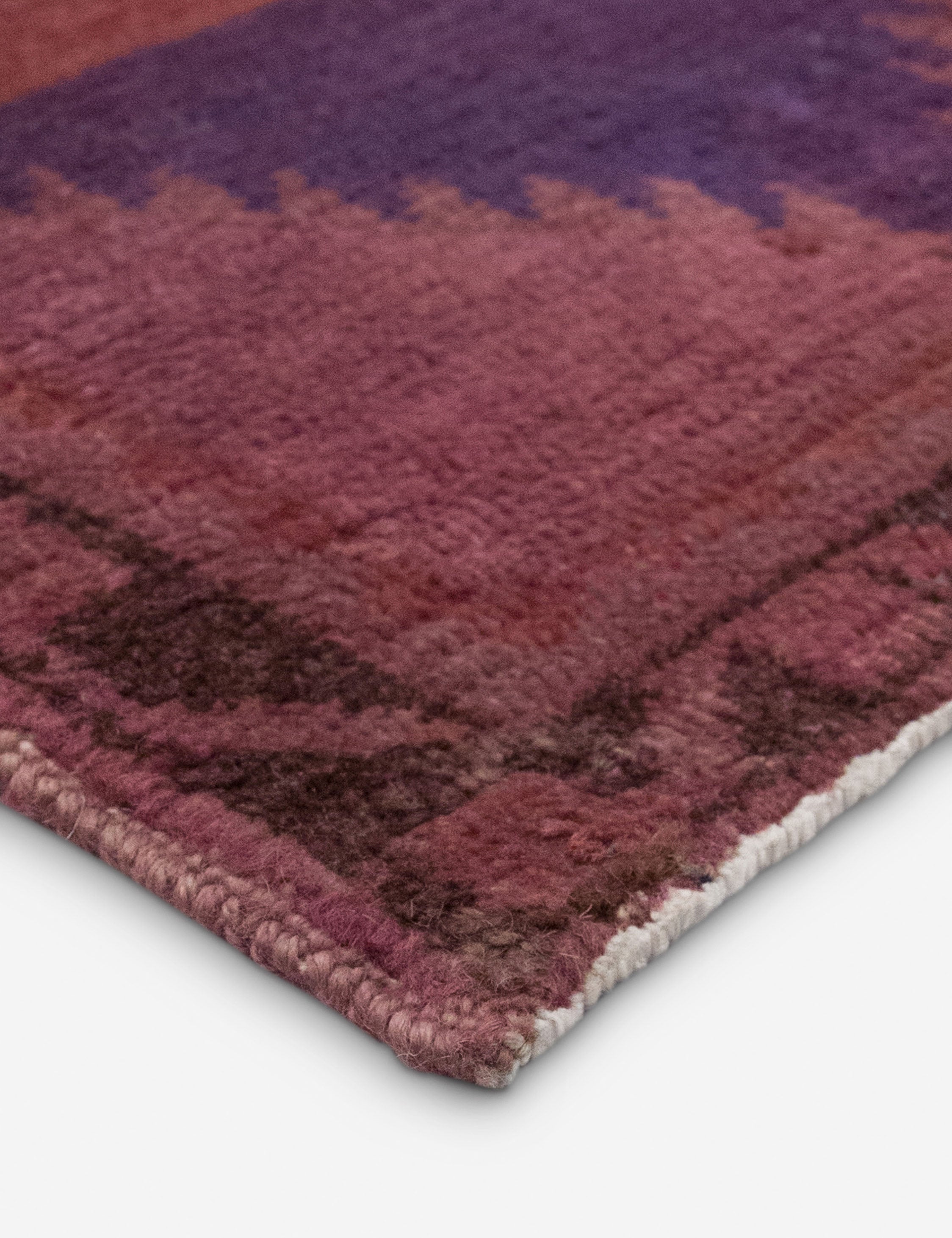 Lulu and Georgia Vintage Turkish Hand-Knotted Wool Mini Rug No. 337, 1'5" x 2'4" - view 2