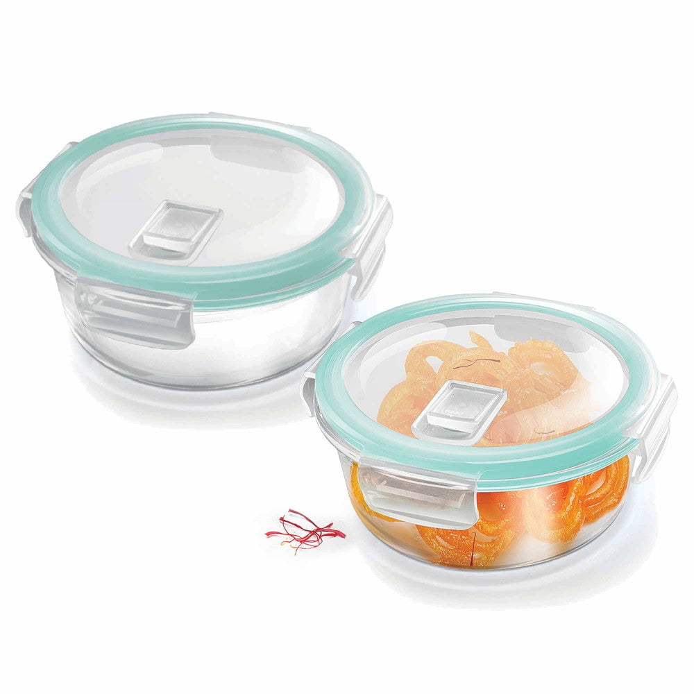 Hi borosilicate clip – Hi Borosilicate.Clip Fresh Rnd Container (Treo by Milton)