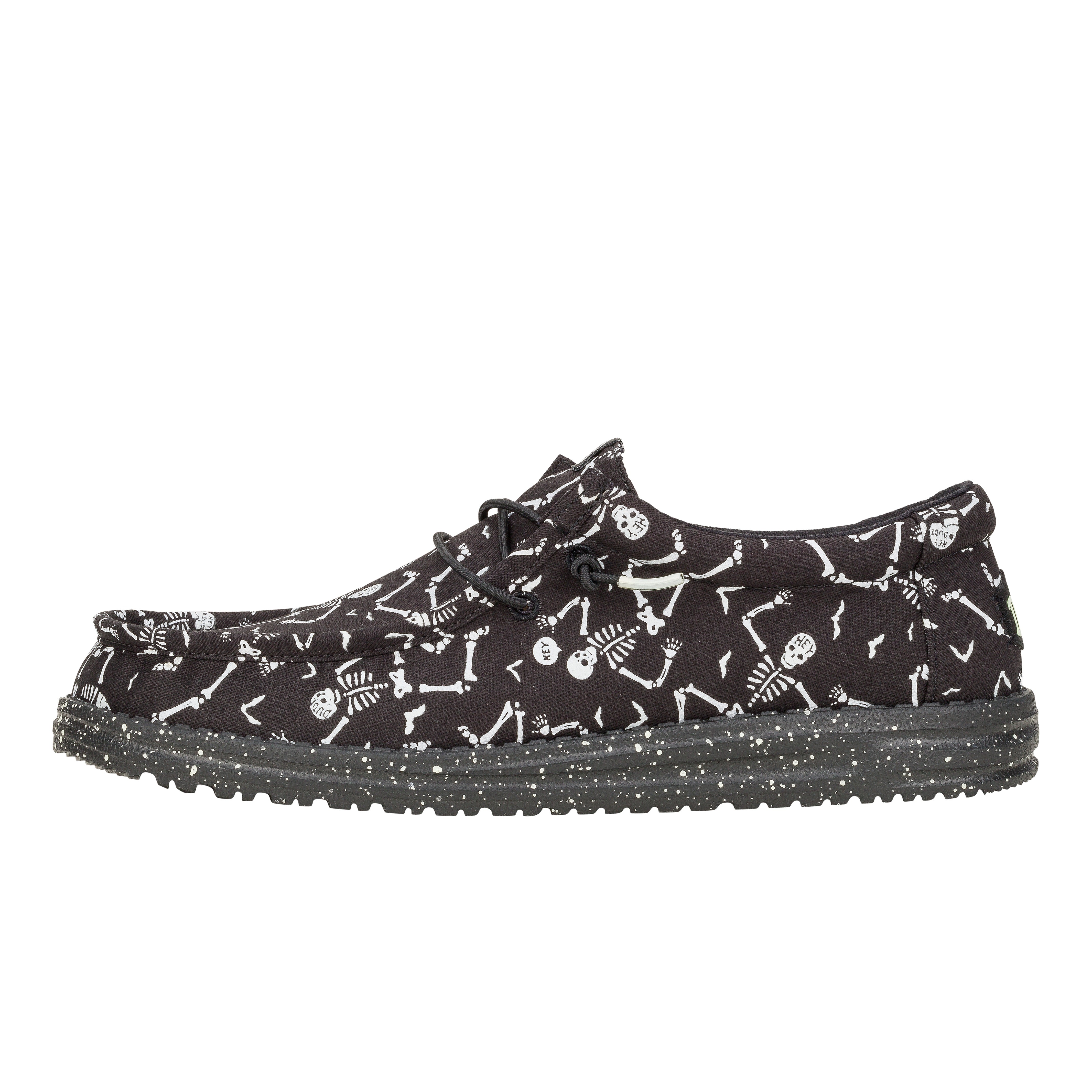 HEYDUDE shoes Wally Skeletons - Skeletons Black