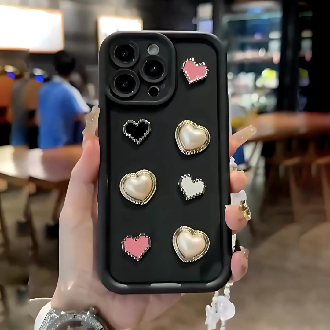 Peeperly Hypnotic 3D Heart Love Decor Case
