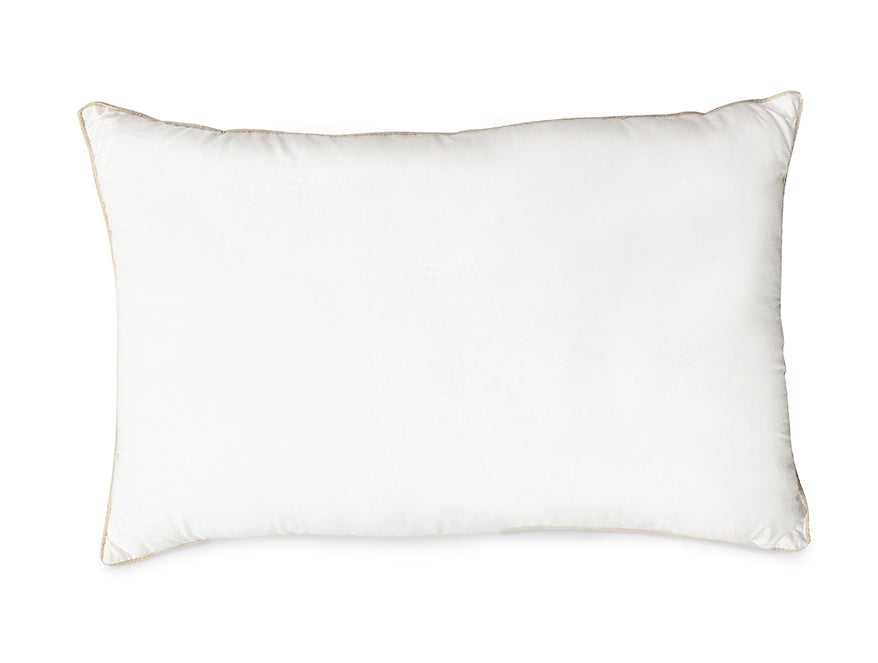Spaces India Solid White Microfiber Pillow - Essentials By Spaces - view 2