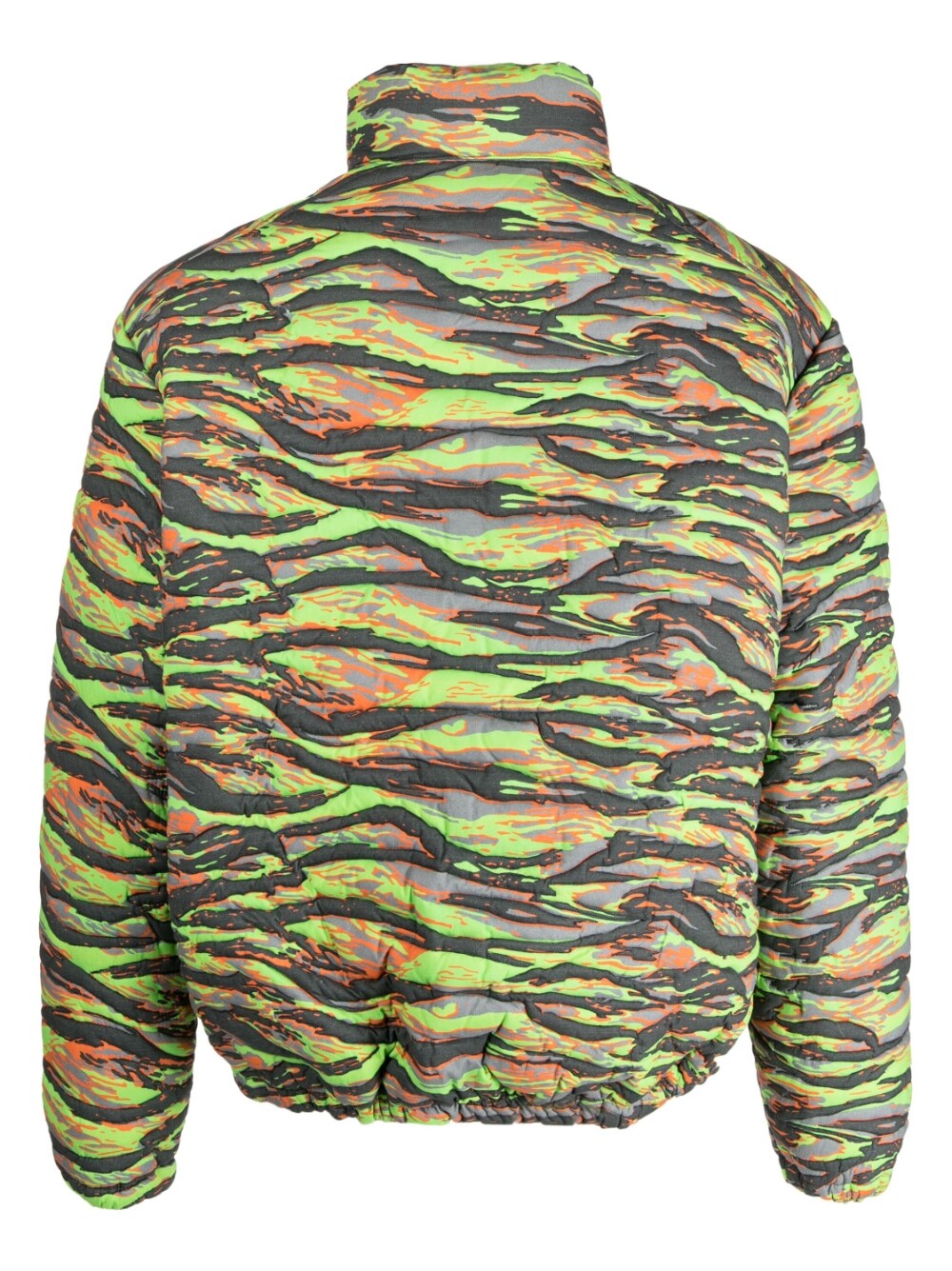Erl Printed quilted down jacket - view 2