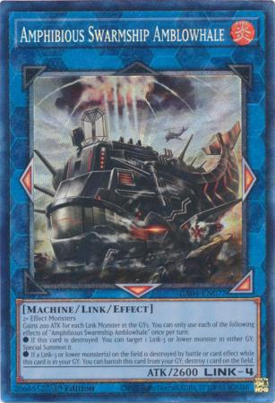Yu-Gi-Oh! Amphibious Swarmship Amblowhale - RA04-EN077 - Collector's Rare - 1st Edition