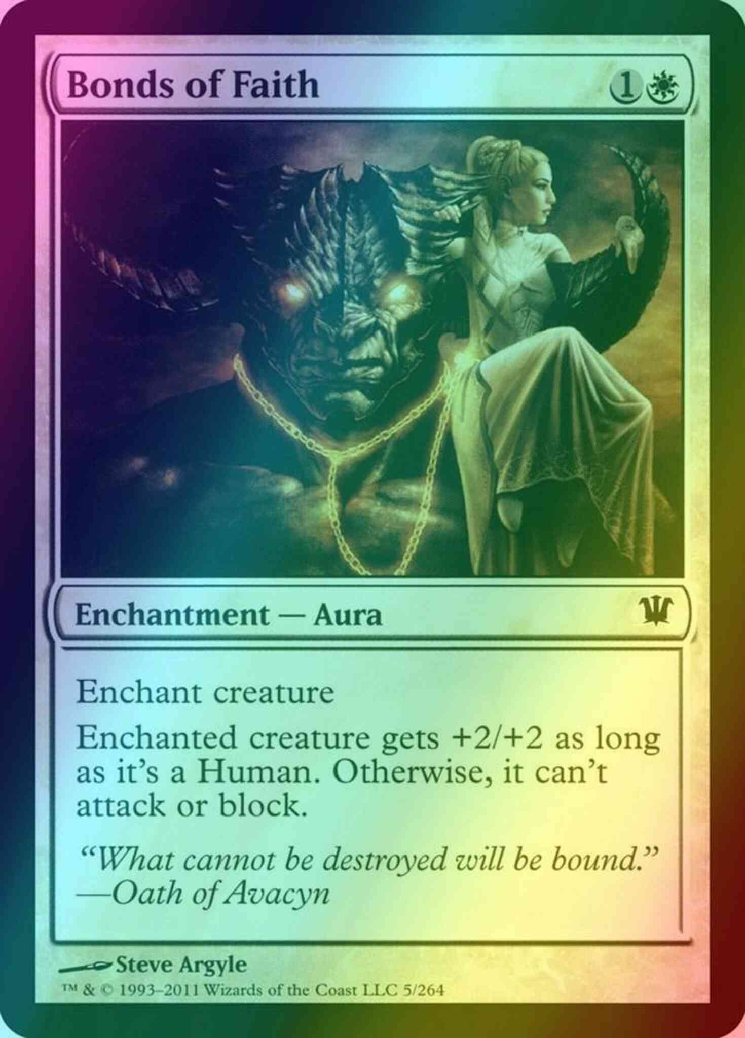 Magic Bonds of Faith [5] [Innistrad] [Foil]