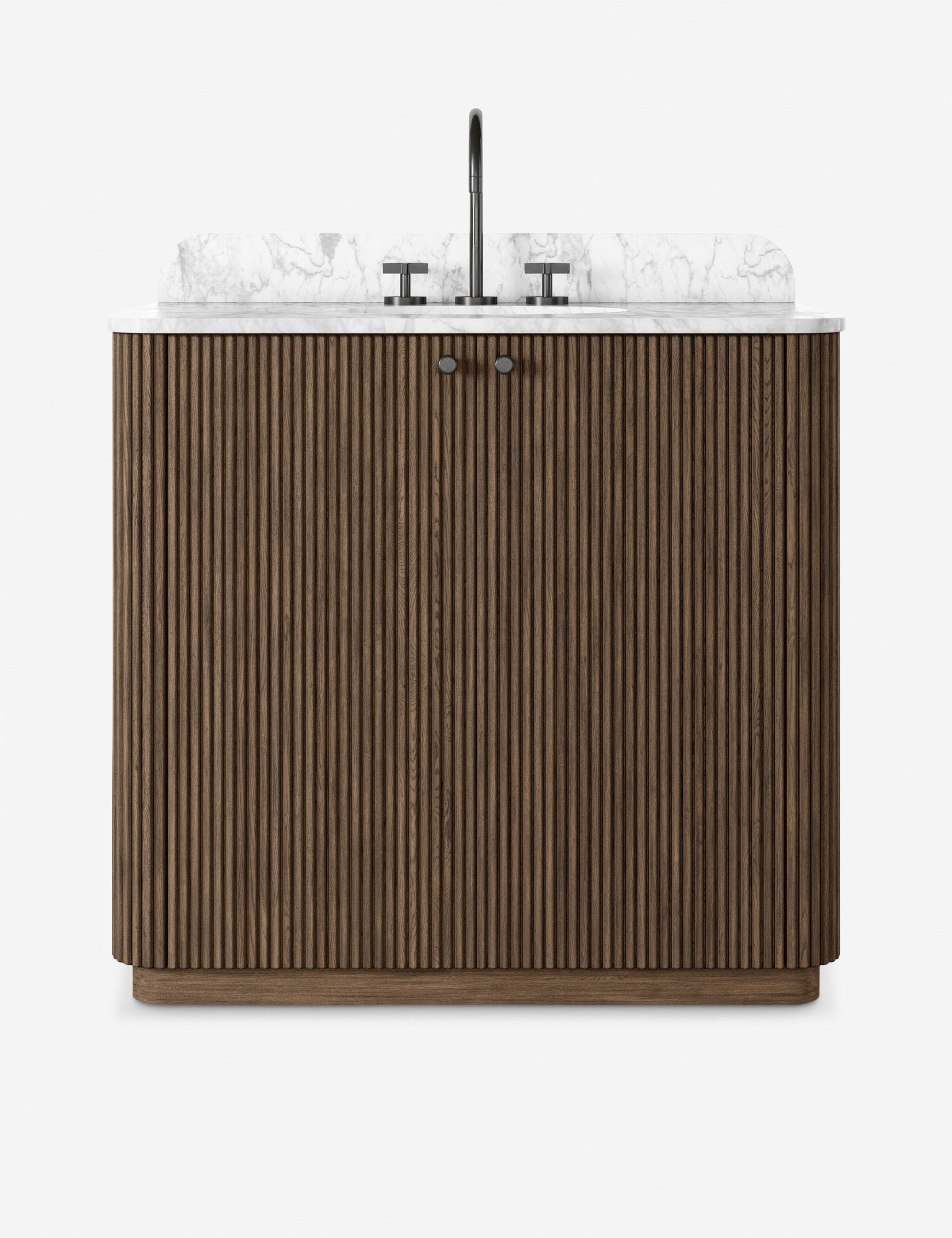 Lulu and Georgia Baptiste Bath Vanity – Espresso Oak