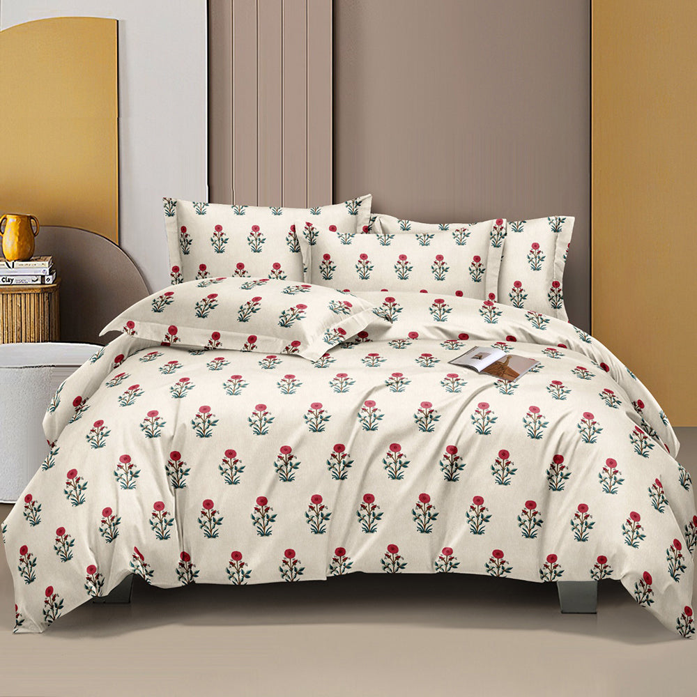 Swayam India Grand Opal Double Bedsheet with 2 Pillow Covers - 23507