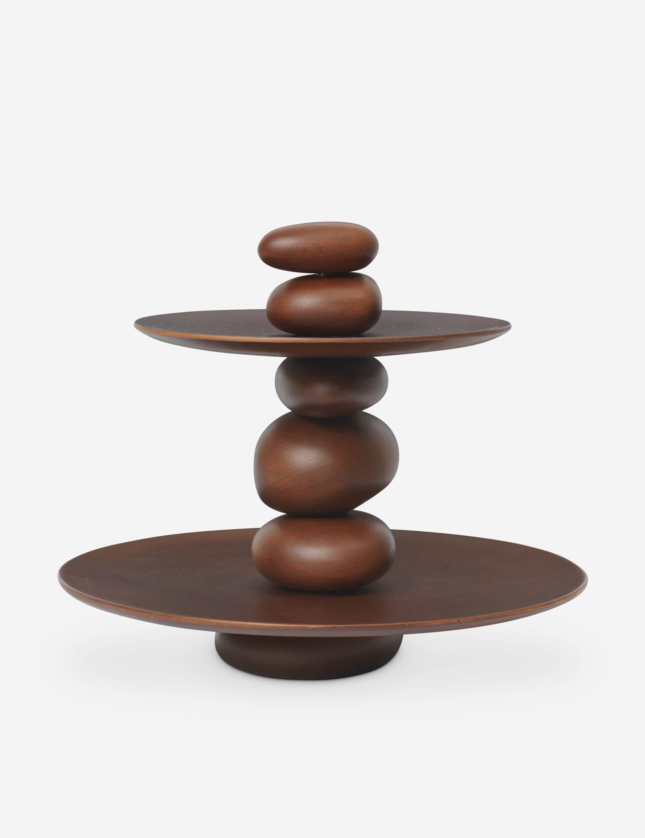 Lulu and Georgia Pebble Dessert Stand by Ferm Living
