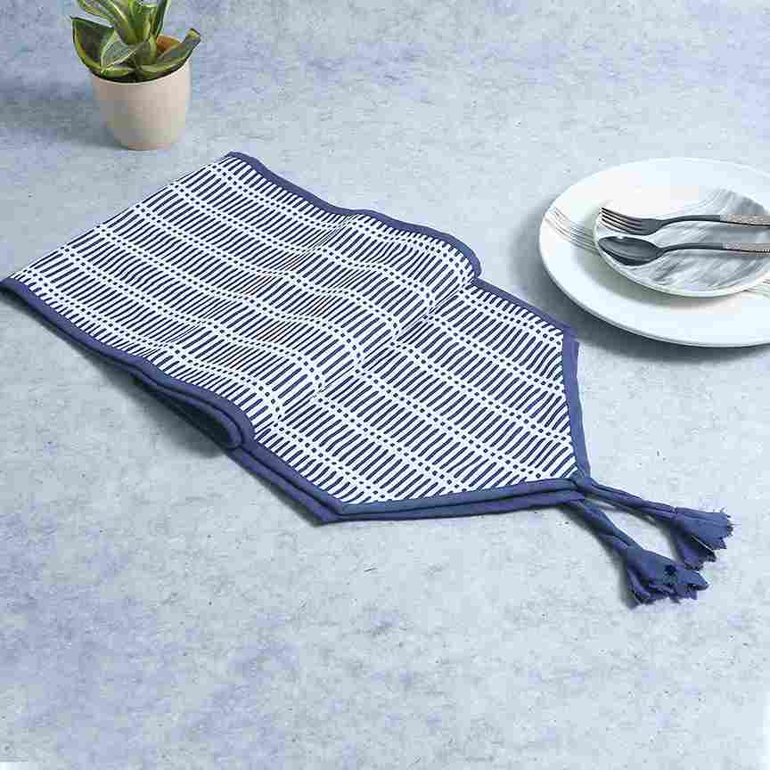 Wonderchef Como Table runner - Blue - view 5