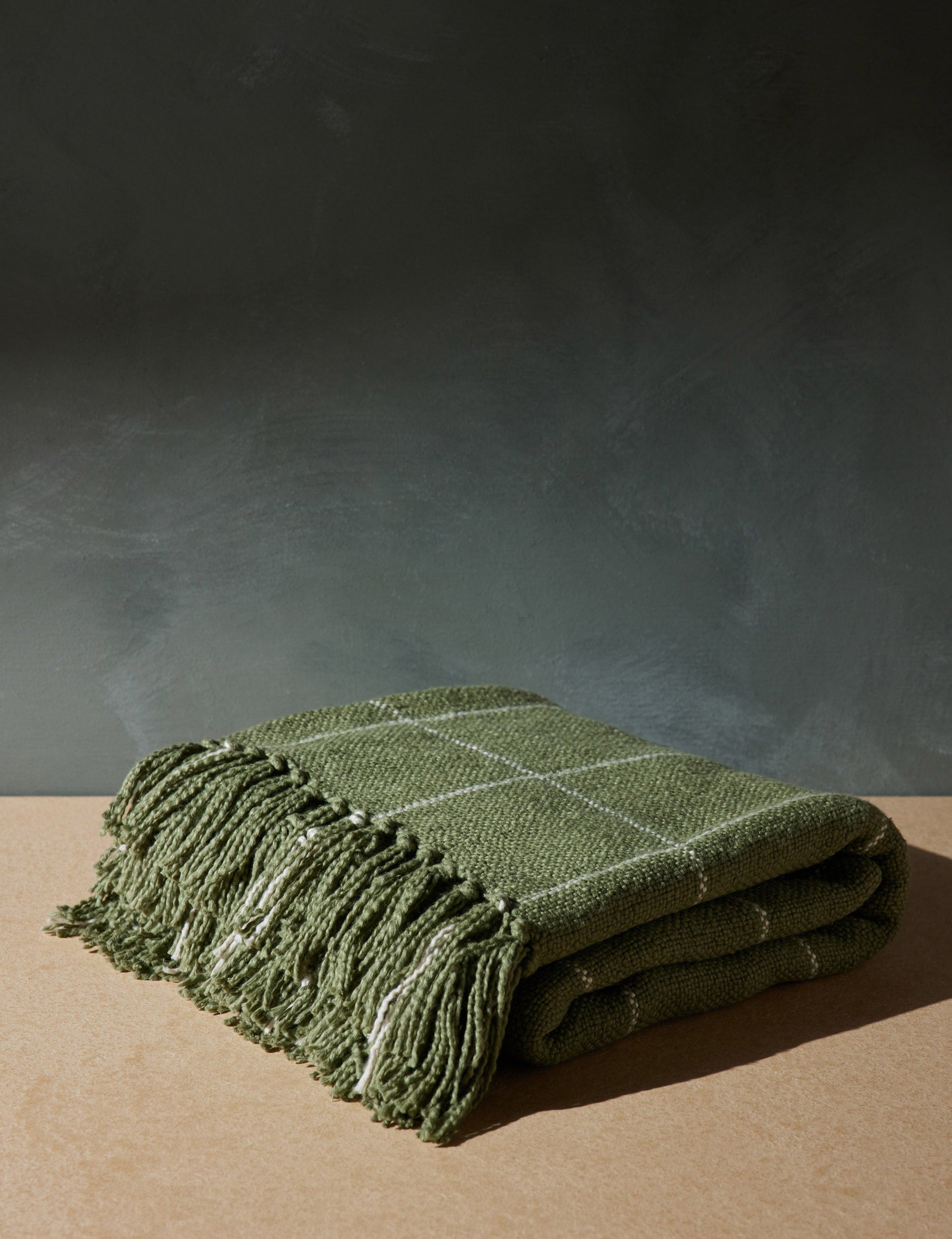 Lulu and Georgia Claude Throw by Morrow Soft Goods