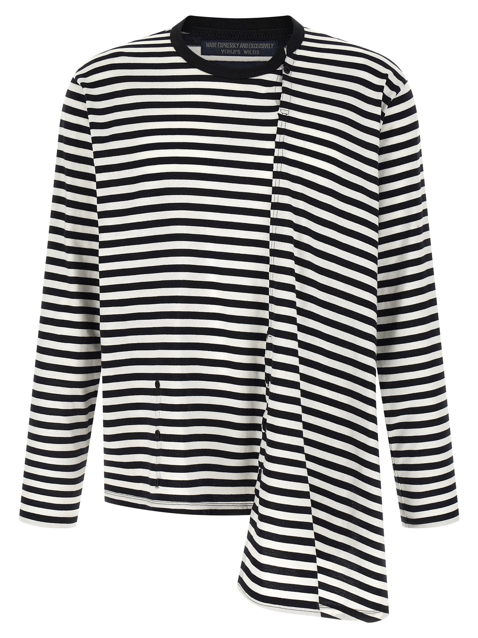 Yohji Yamamoto Paneled Sweater – 100% cotton