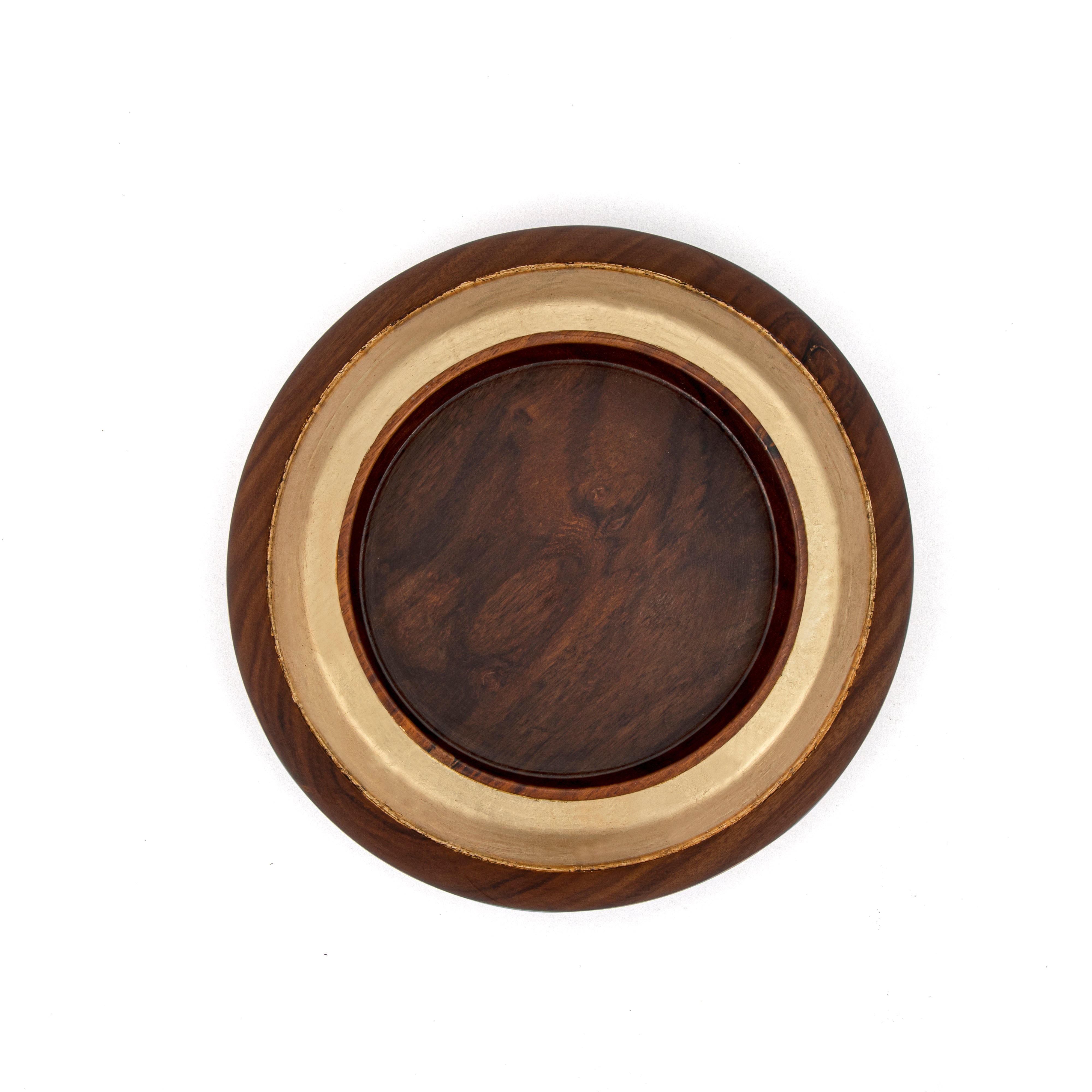 STUDIO TRATAKA Brown - Rosewoodgold Bowl - Small - view 2