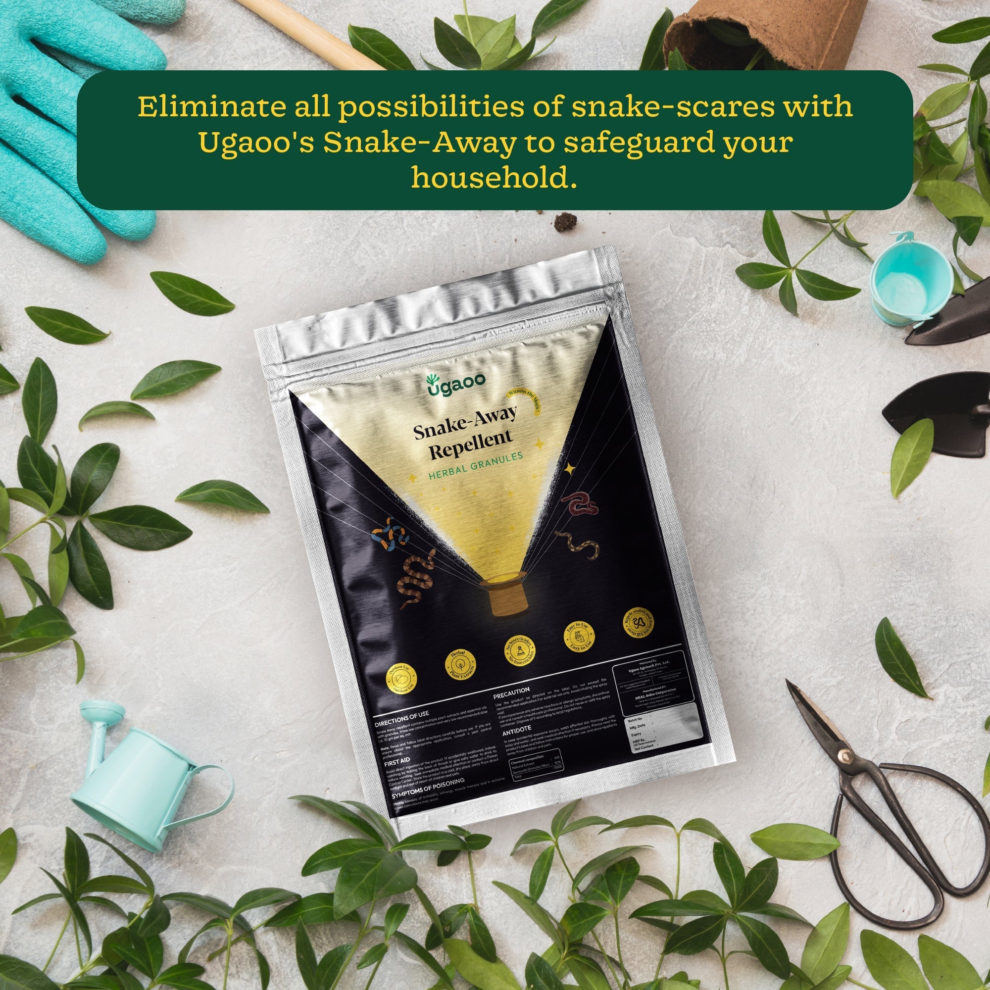 Ugaoo Herbal Snake Repellent Granules - 1 Kg - view 5