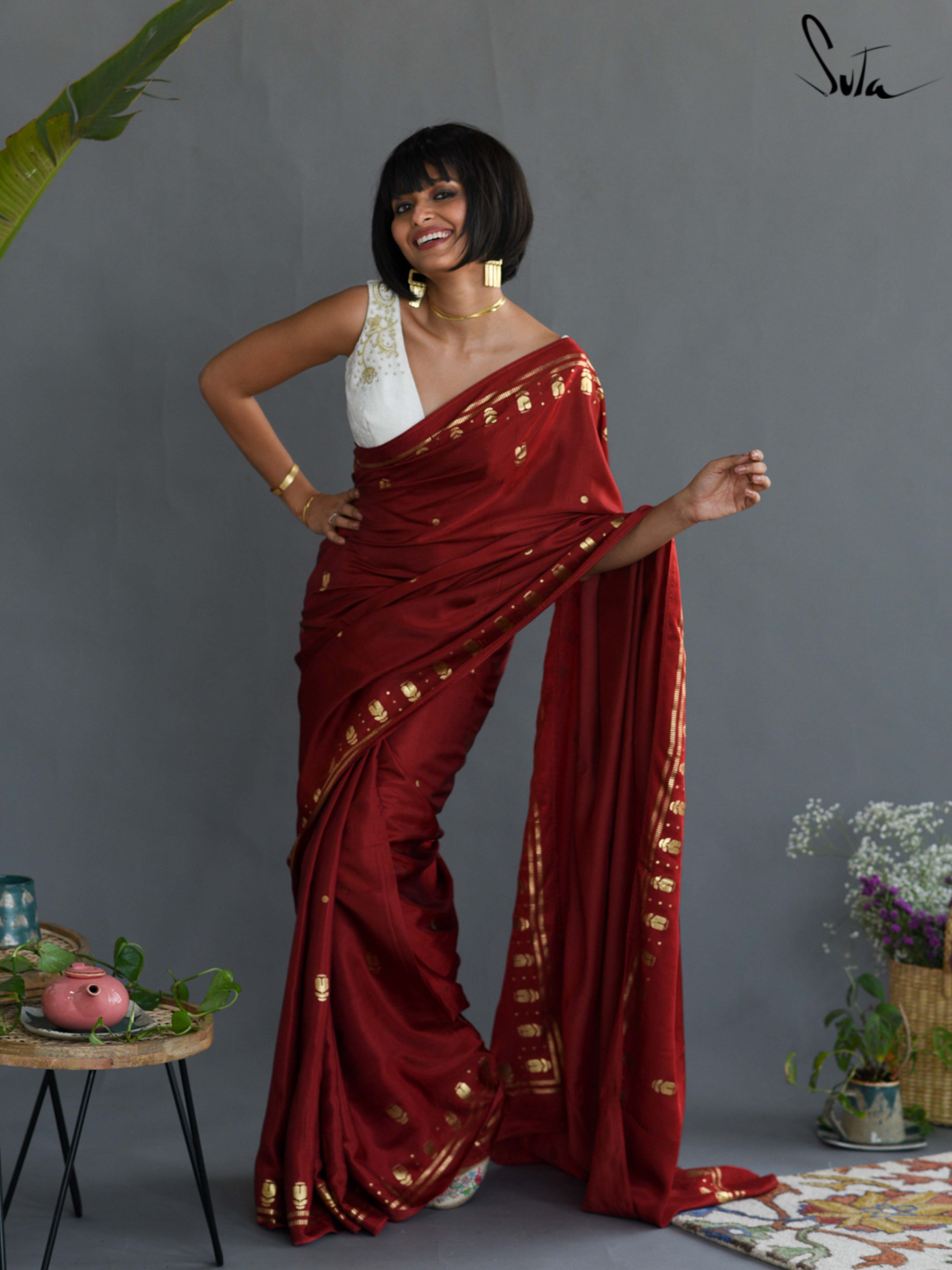 Women's sarees – suta.in Asmi – Women's