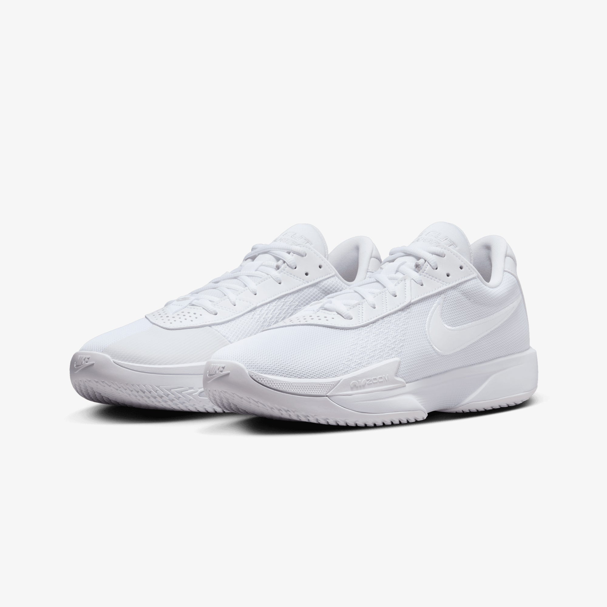 Nike | G.t. Hustle Academy Ep { White/white-photon Dust - view 3