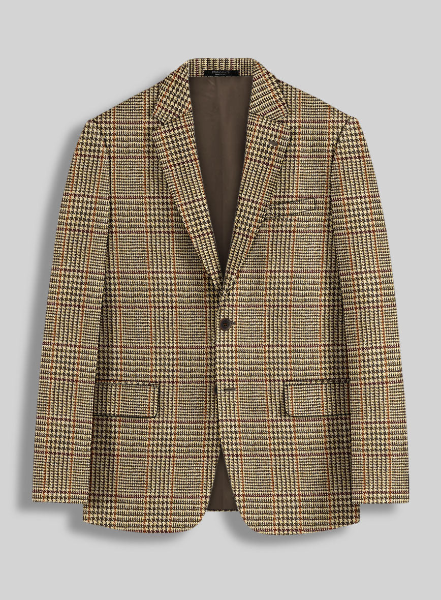 StudioSuits Harris Tweed Chestnut Glen Jacket