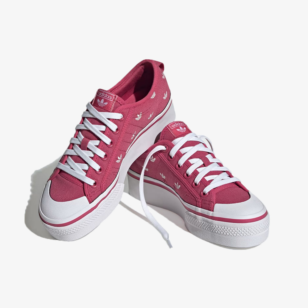 Nizza platform pink – Adidas Originals | NIZZA PLATFORM { PINK/WHITE/CLOUD WHITE