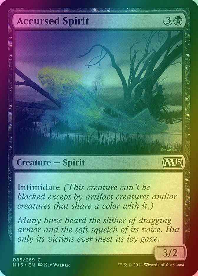 Spirit 85 magic – Accursed Spirit [85] [Magic 2015] [Foil]