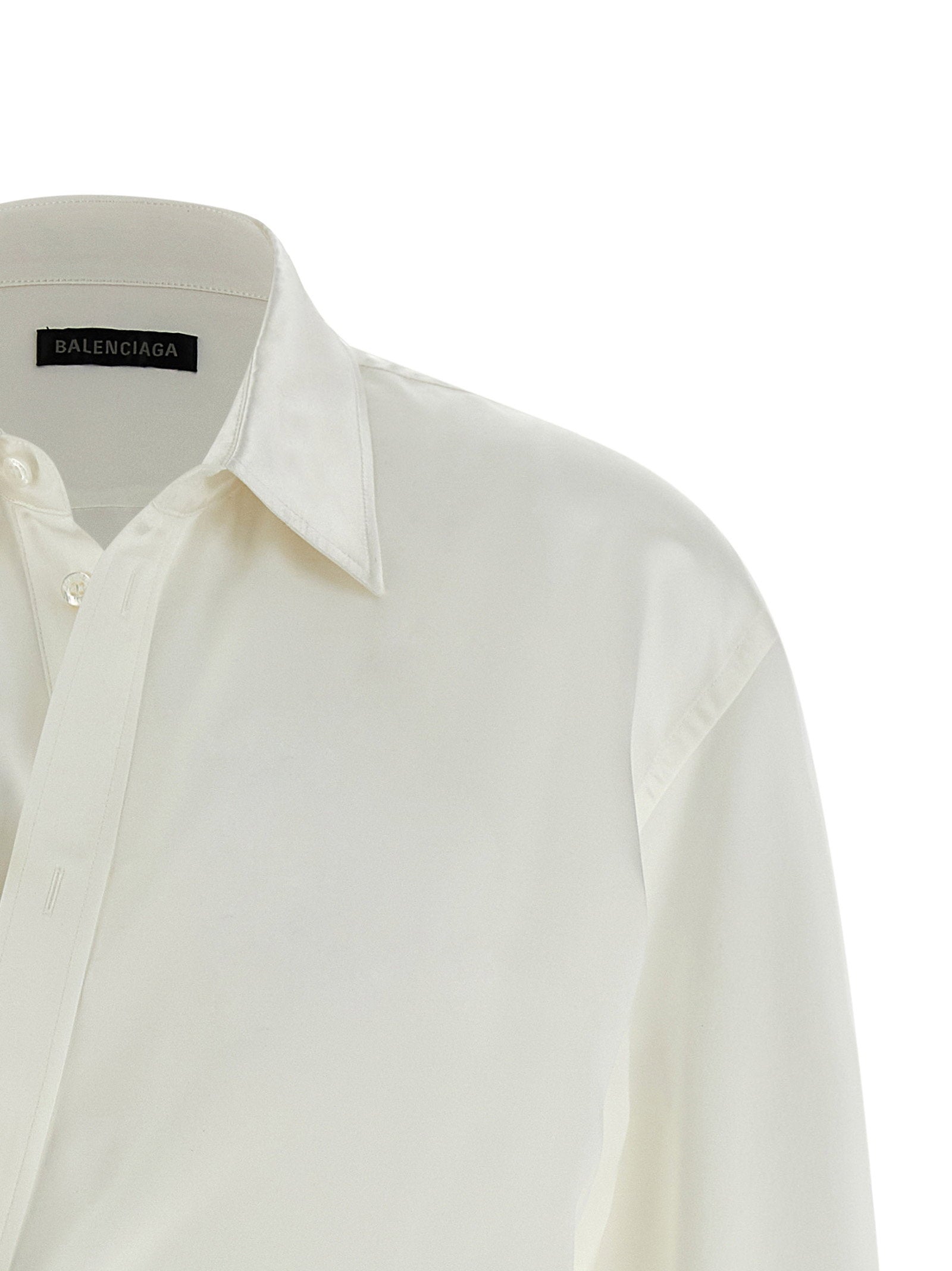 Balenciaga Wrap Shirt – 65% silk, 35% protein - view 3