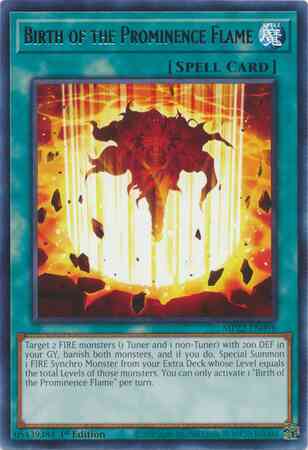 Yu-Gi-Oh! Birth of the Prominence Flame - MP22-EN098 - Rare - 1st Edition