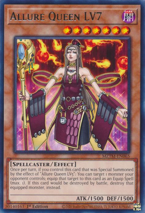 Yu-Gi-Oh! Allure Queen LV7 - MZTM-EN065 - Rare - 1st Edition