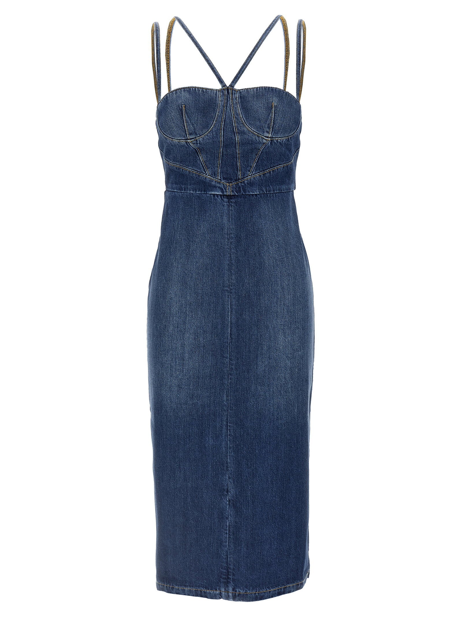 Nensi Dojaka Denim Dress – 100% cotton