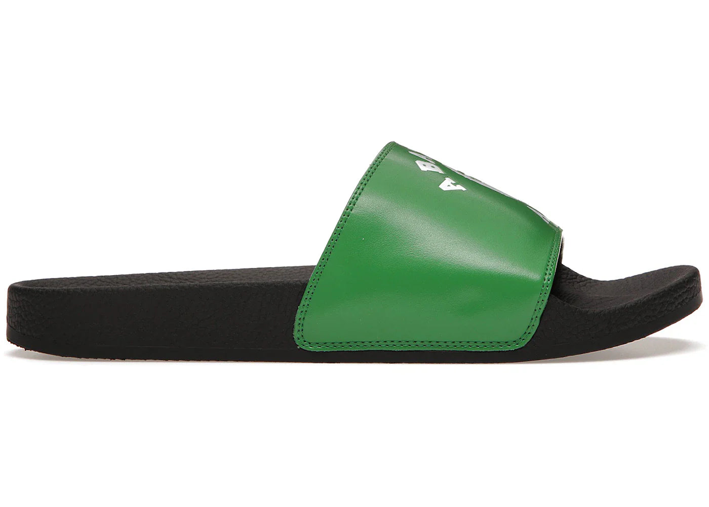 Bape A Bathing Ape College Slide Sandals Green