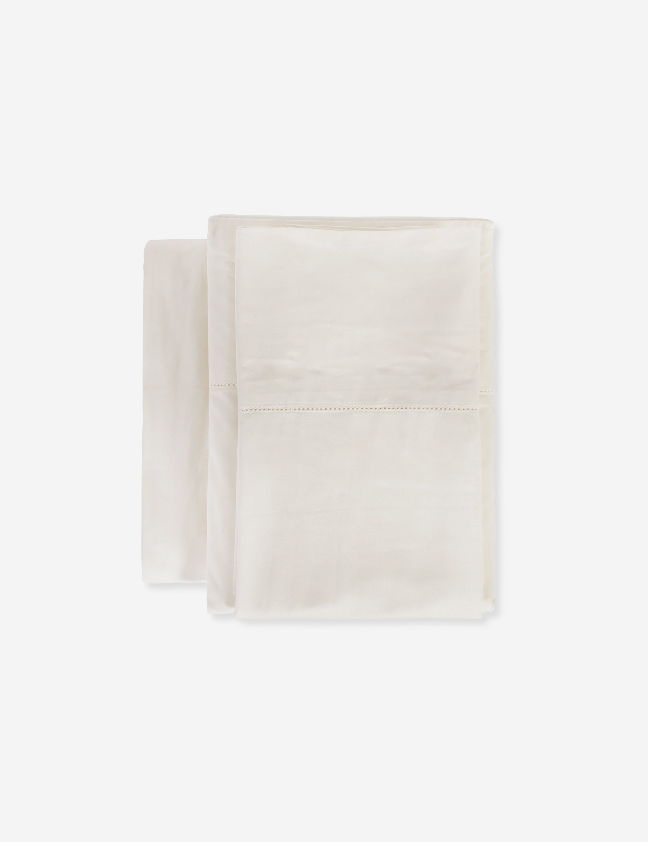 Lulu and Georgia Classico Hemstitch Cotton Sateen Sheet Set by Pom Pom at Home - view 2