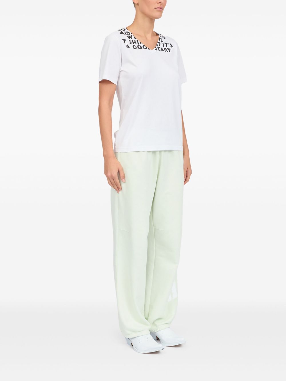 MM6 Maison Margiela Printed cotton t-shirt – Cotton 100% - view 4