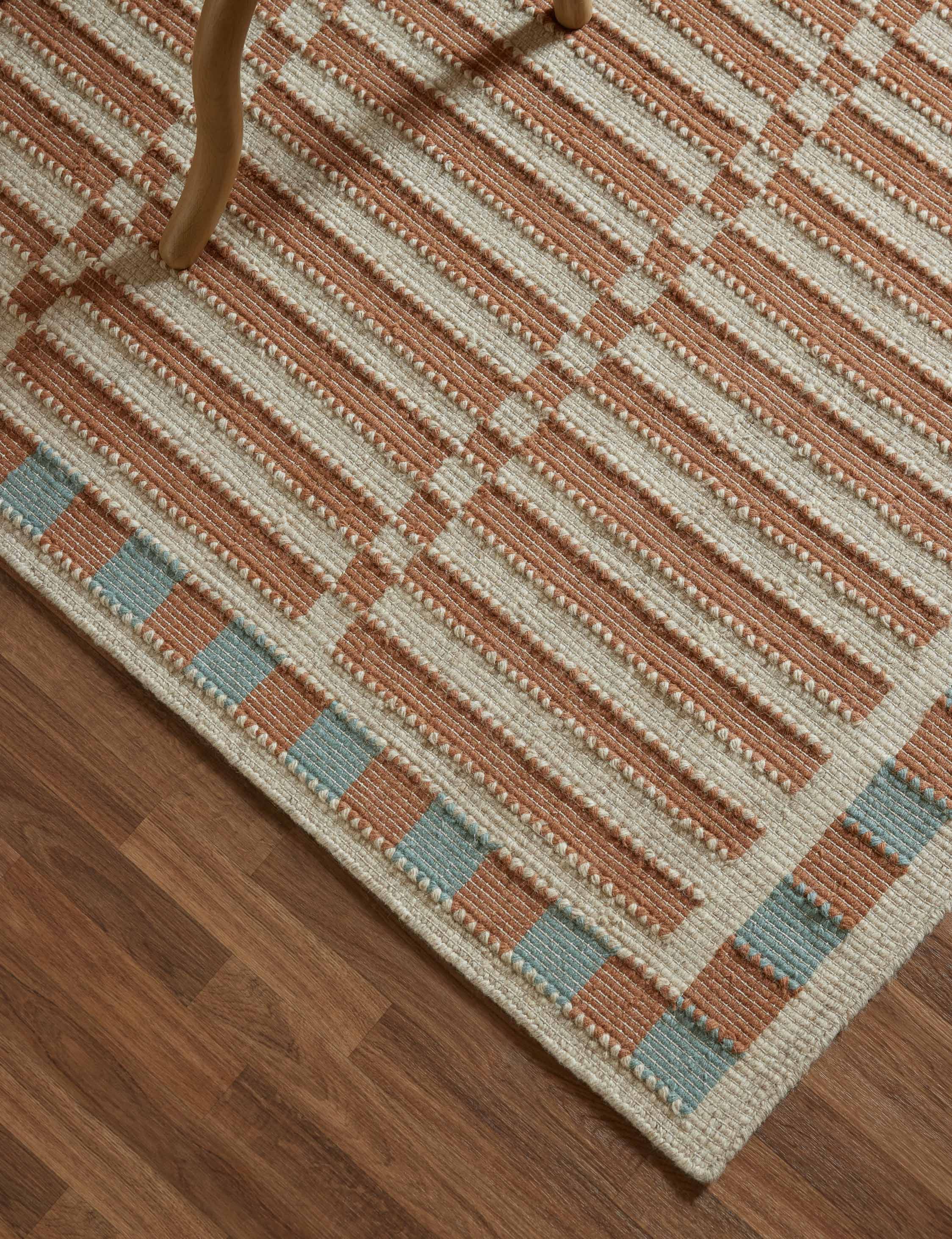 Lulu and Georgia Joslin Flatweave Wool Blend Rug - view 3