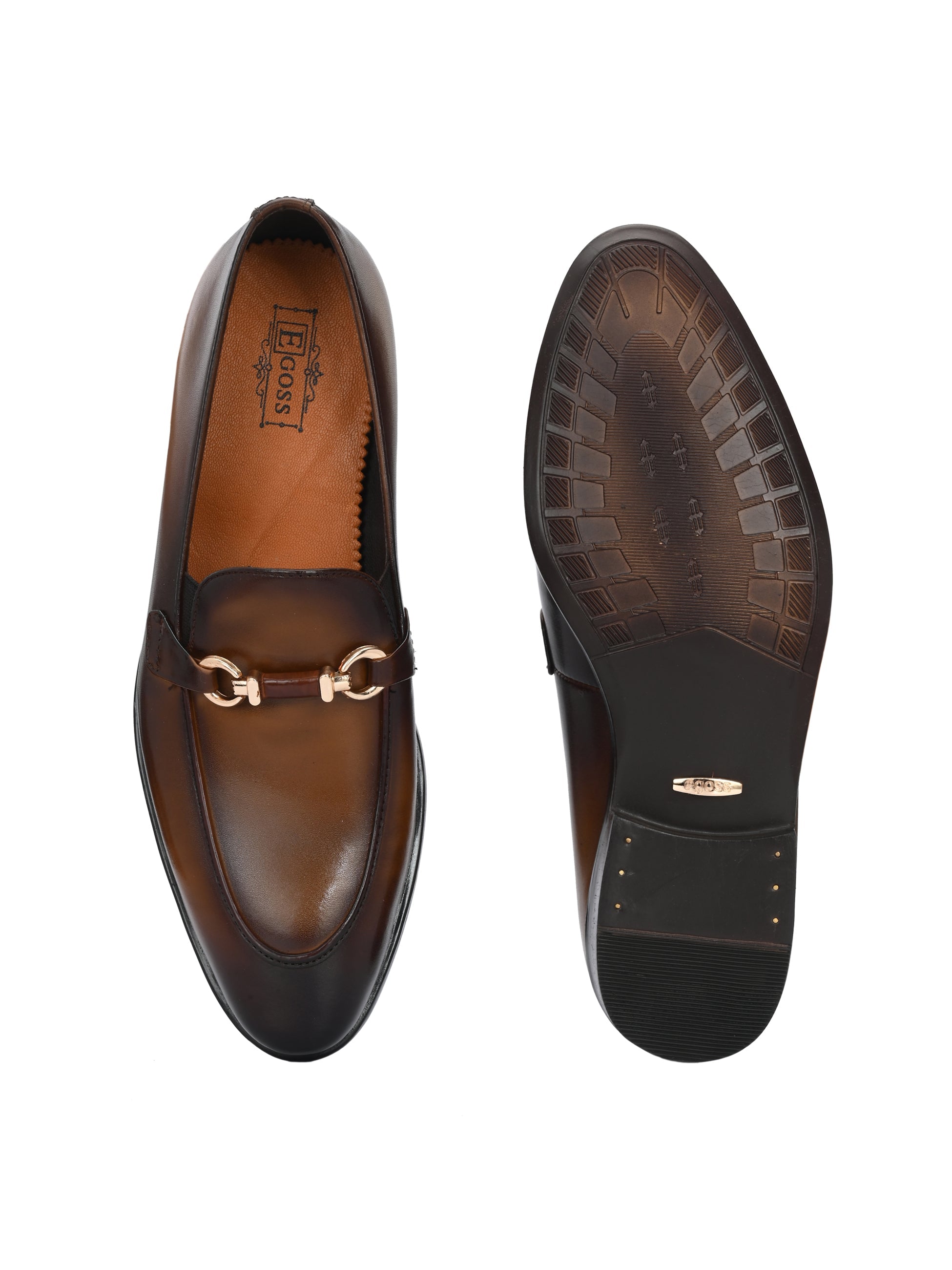 Egoss Shoes Egoss Platinum Loafers For Men - view 13