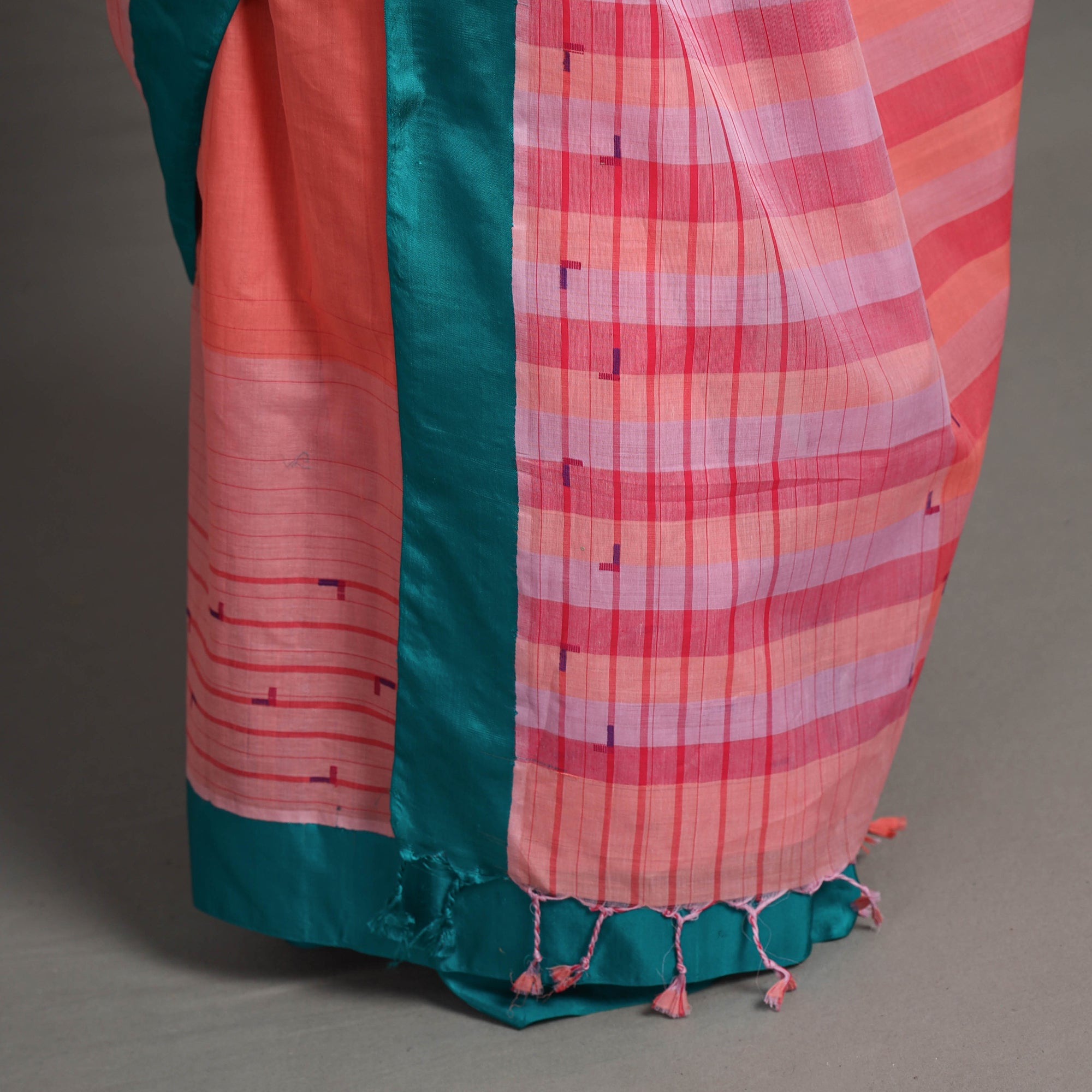CHITRIKA Kuppadam Silk Border Cotton Handloom Saree 87 - view 6