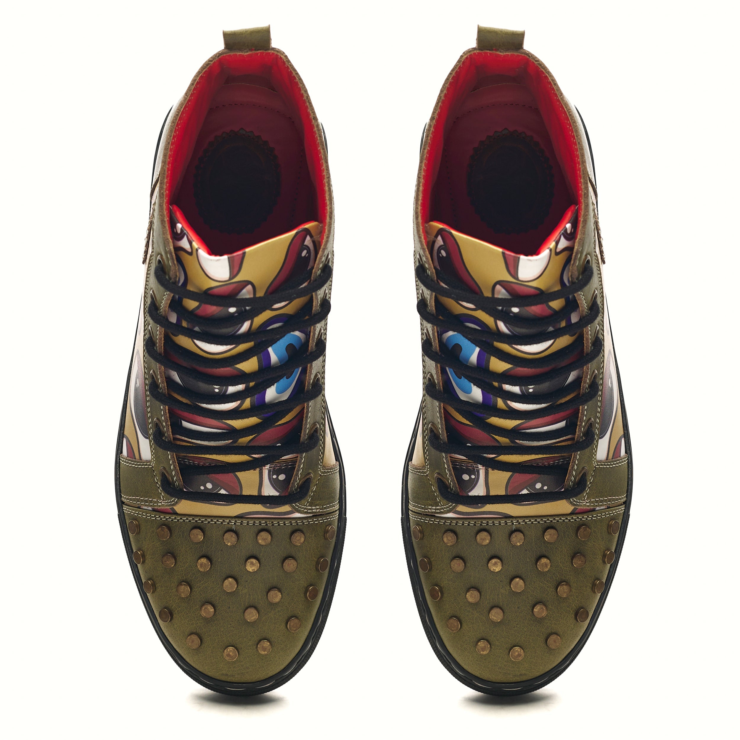 Banjaaran Studio 'Nazar' HighTops for Men – Mustard (discontinued) - view 2