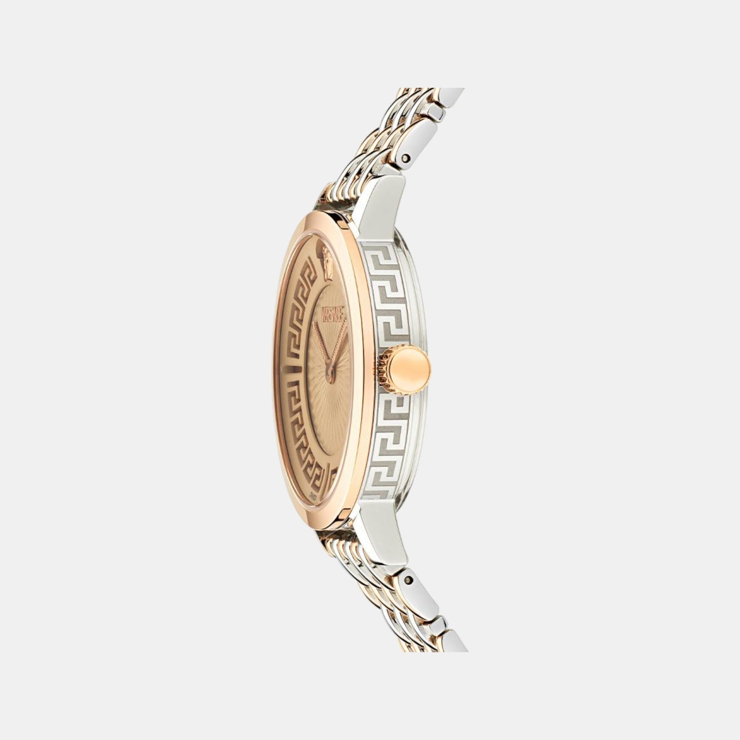Versace Greca Fortuna Women Quartz Ivory Dial Analog Stainless Steel Watch VE0A00425 - view 2