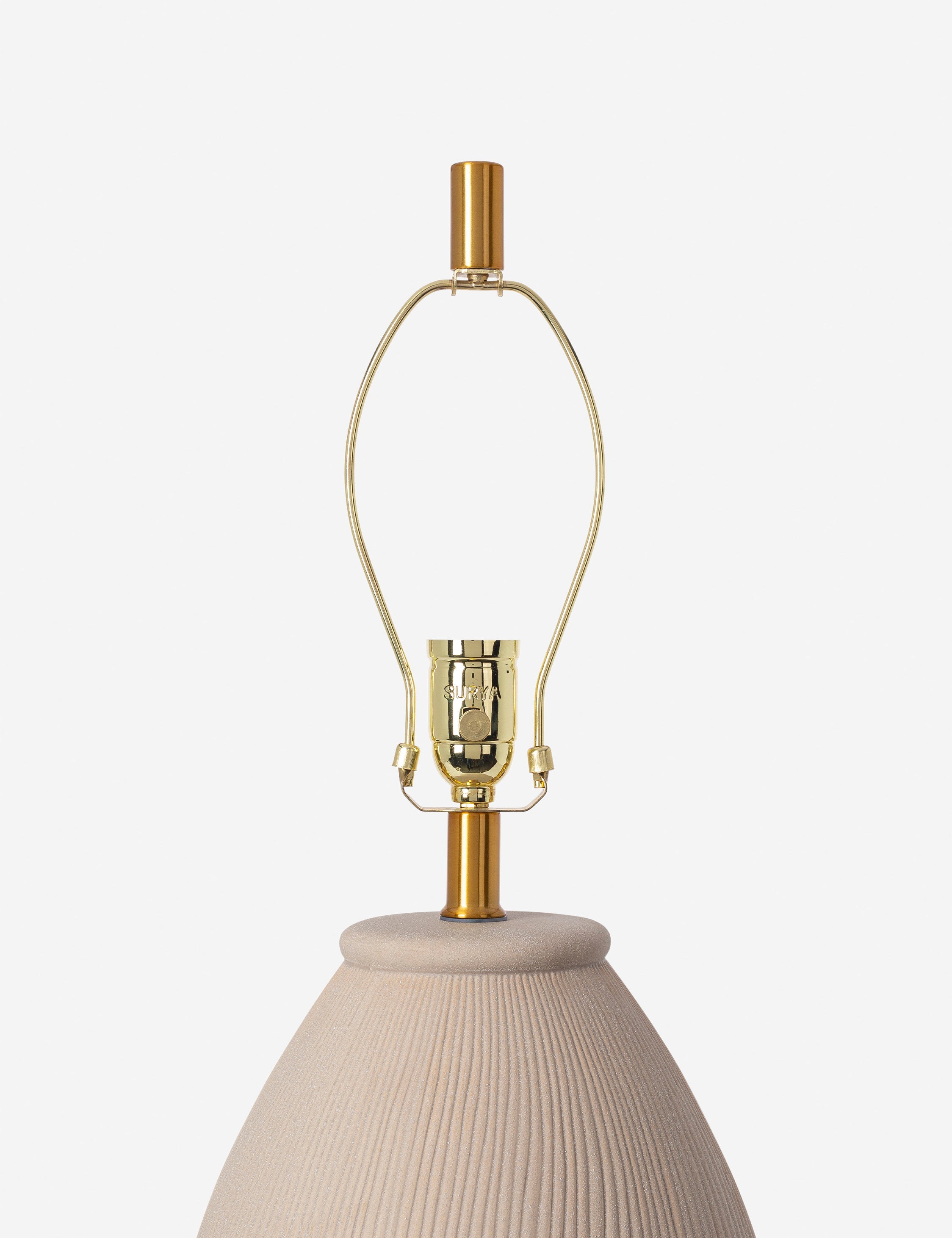 Lulu and Georgia Chambley Table Lamp – Tan - view 4