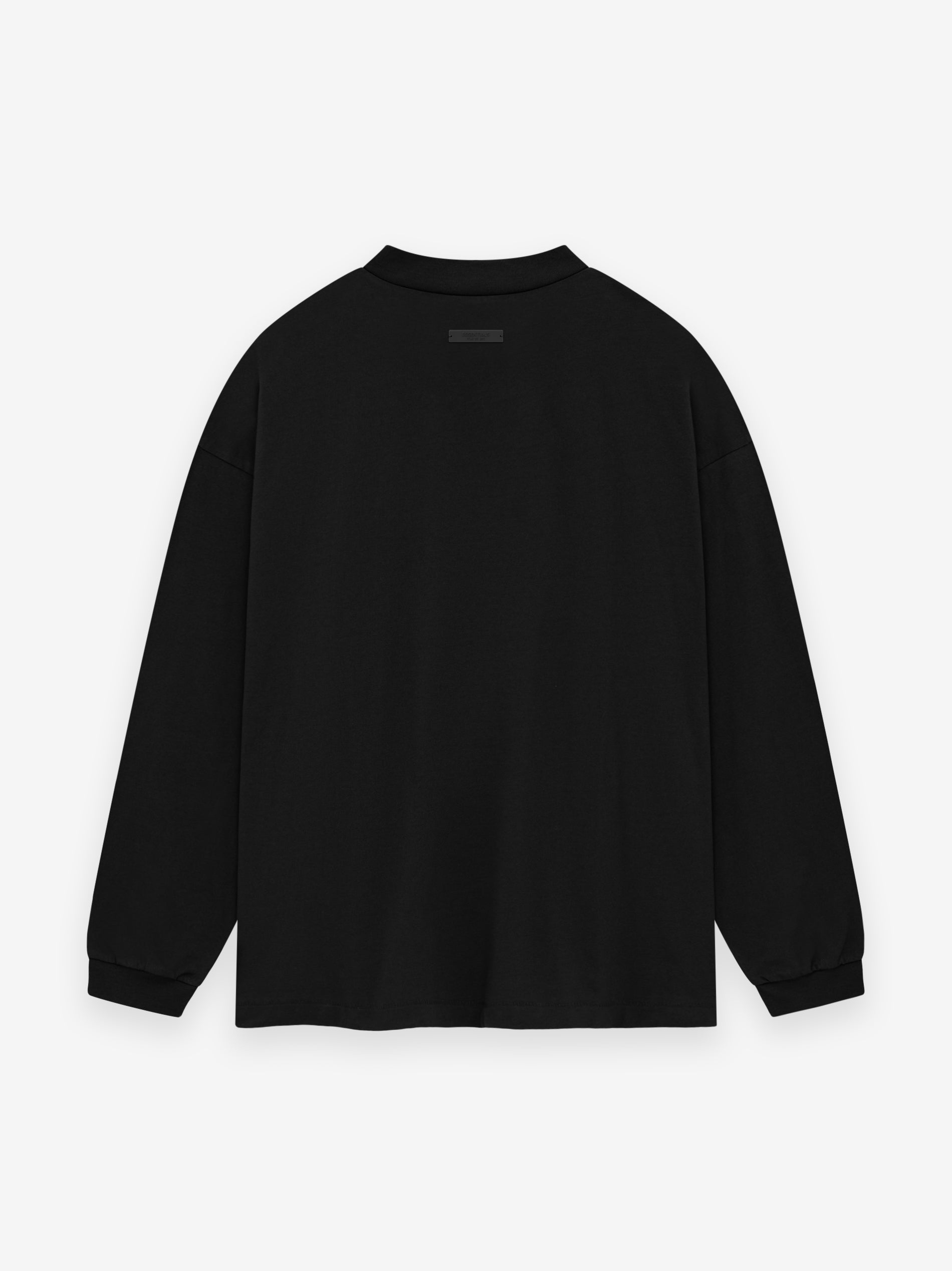 ESSENTIALS Heavy Longsleeve Tee – Black - view 3