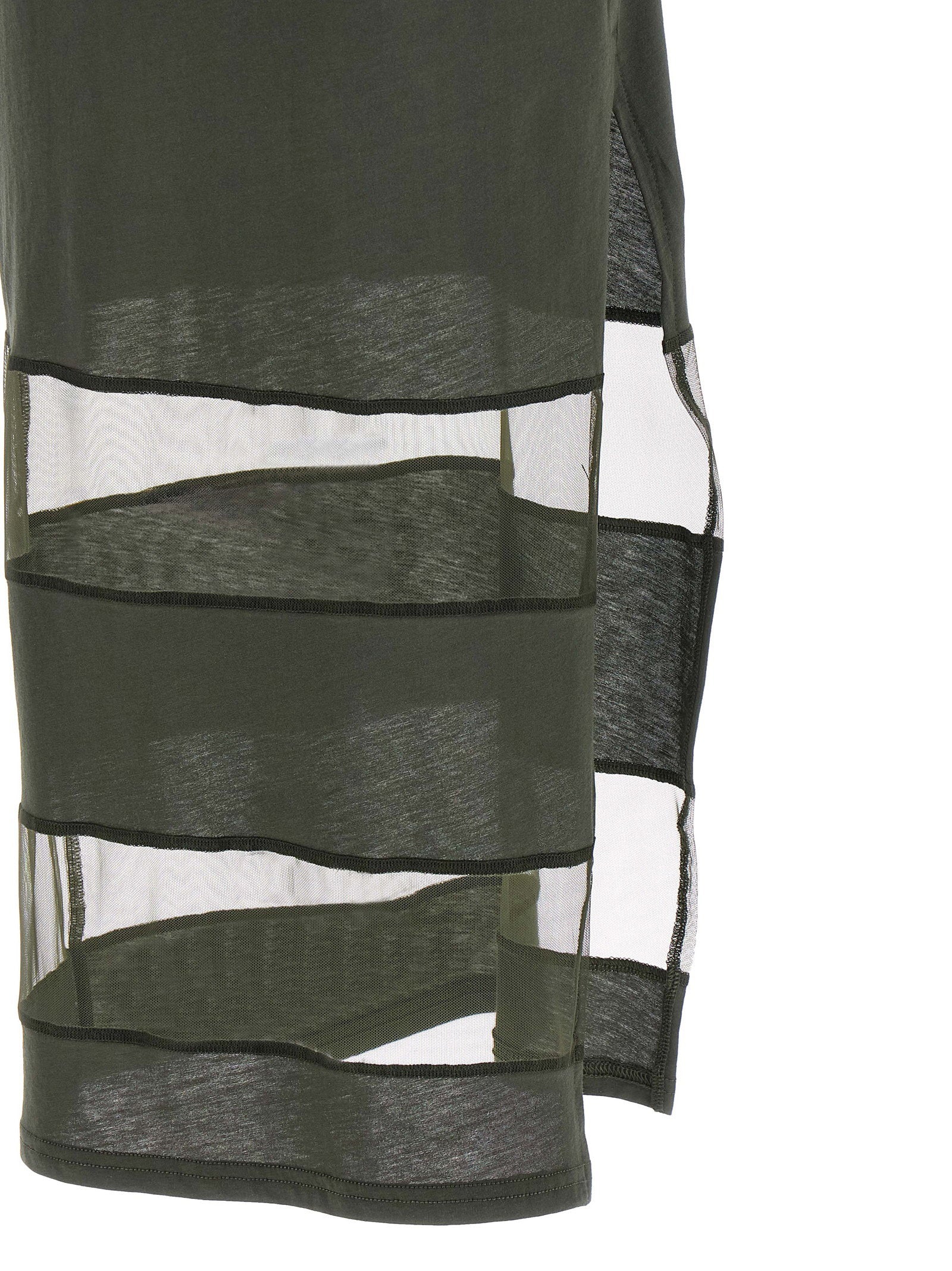 Coperni Striped Sheer Polo Dress - view 5