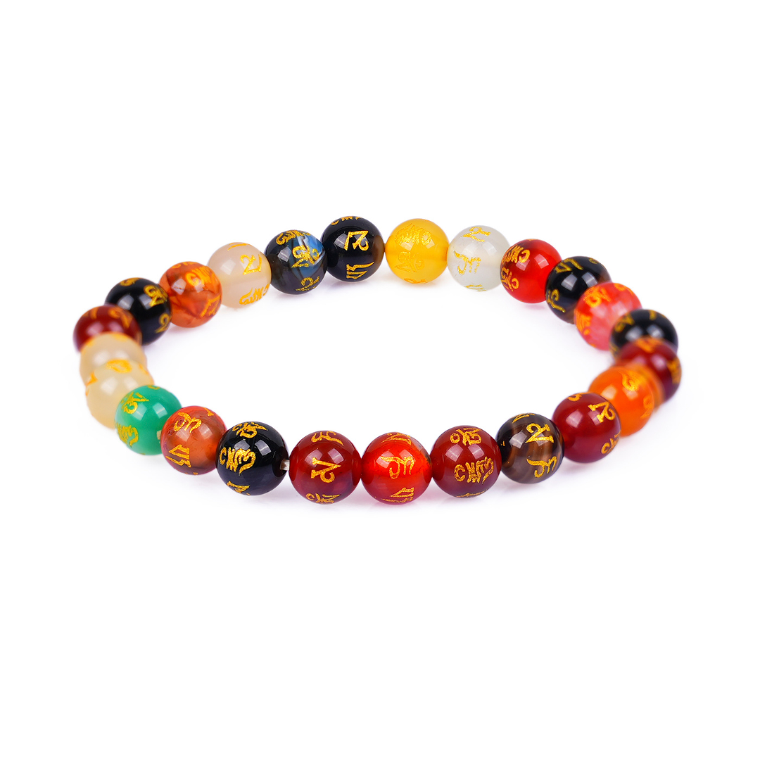 Gemsmantra Multi Om Mani Bracelet - view 3