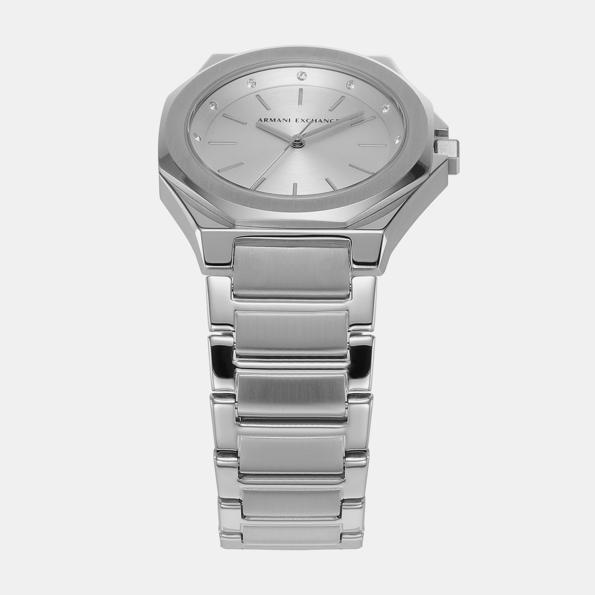 Armani Exchange Andrea Women Quartz Silver Dial Analog Stainless Steel Watch AX4606 - view 2