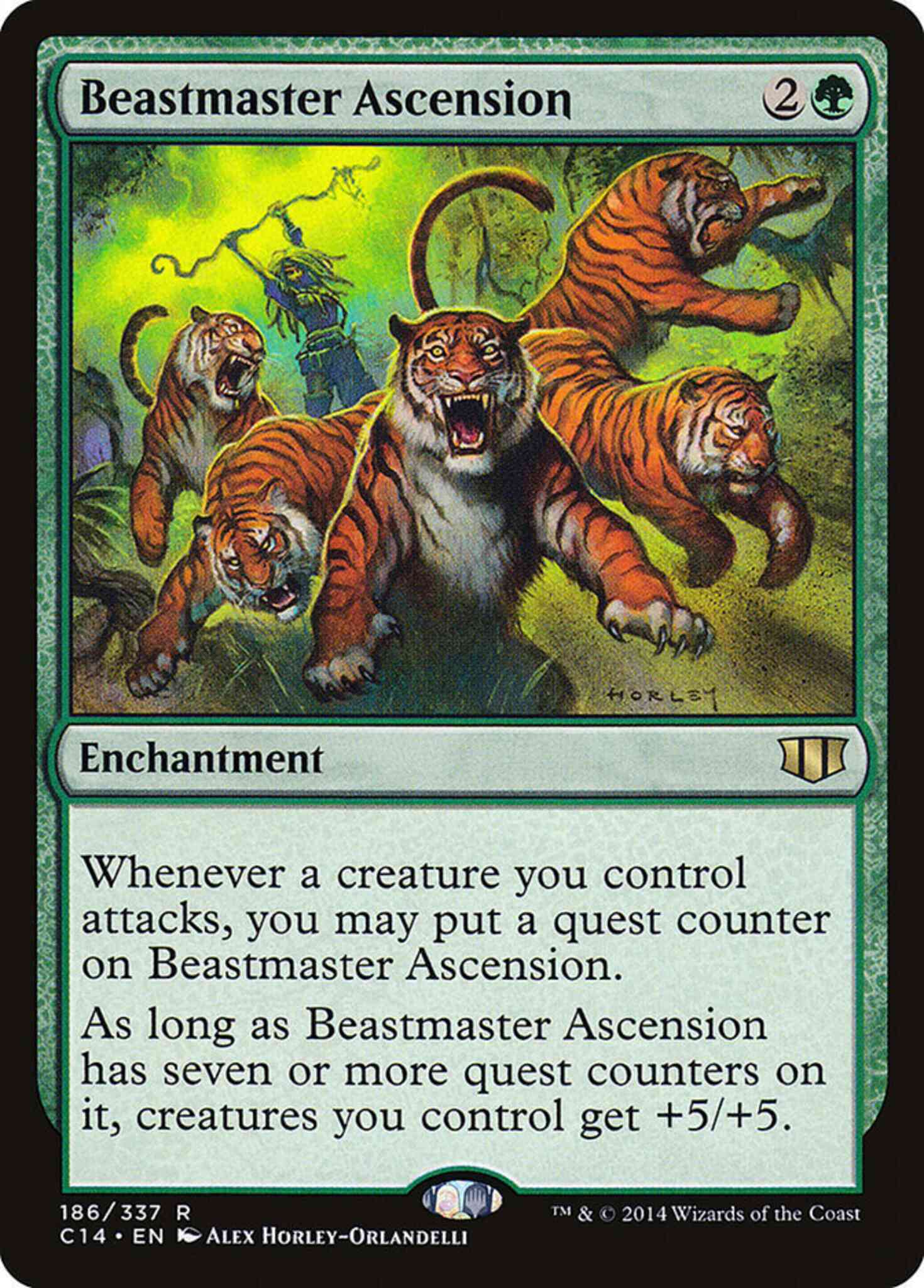 Beastmaster ascension 186 – Magic Beastmaster Ascension [186] [Commander 2014] [Non-Foil]