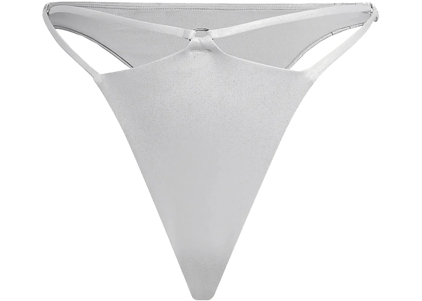 adidas Ivy Park V-Cut Swim Bottoms (Plus Size) Light Solid Grey/Silver Metallic