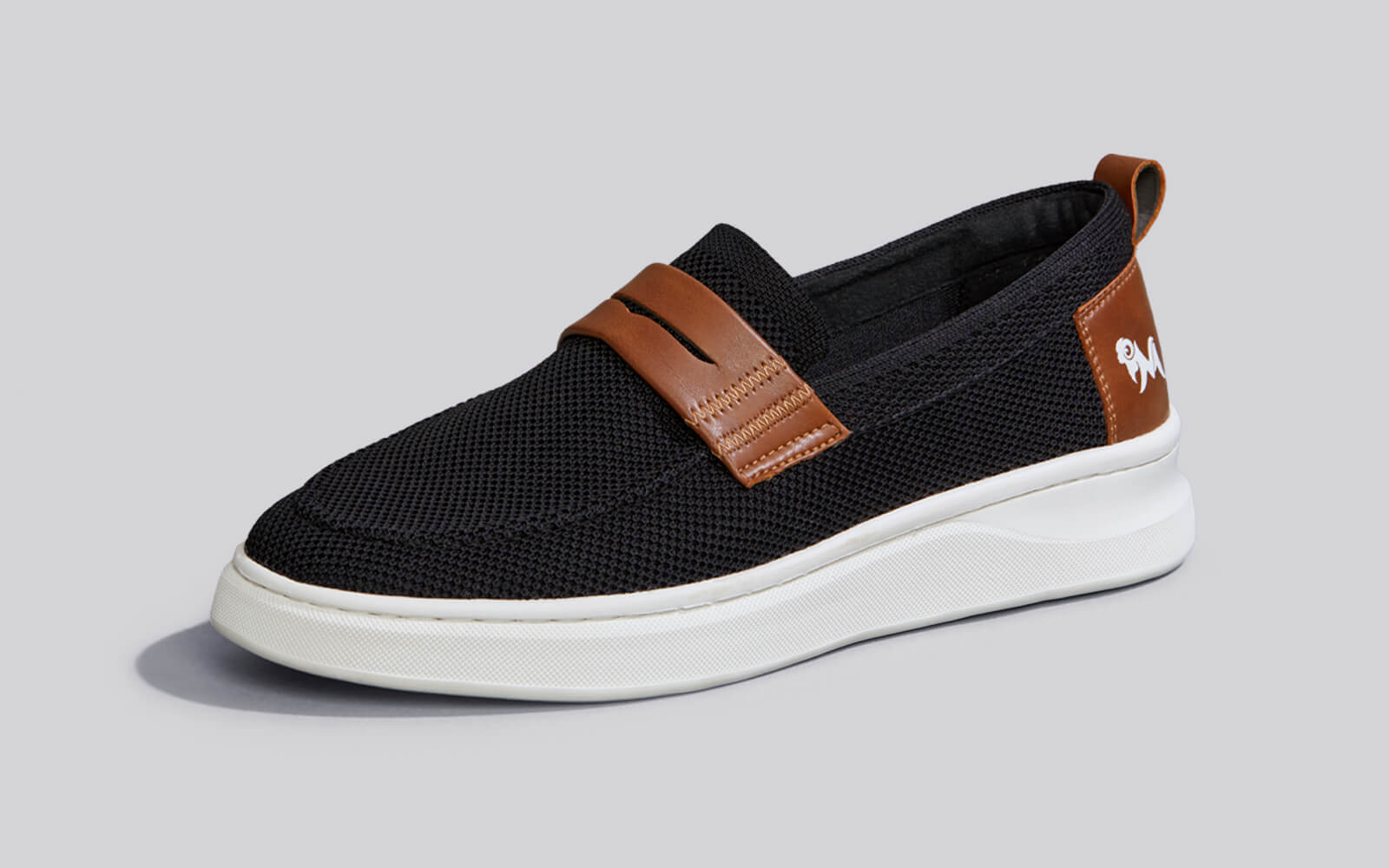Neeman's Brunch Loafers : Black/Tan - view 3