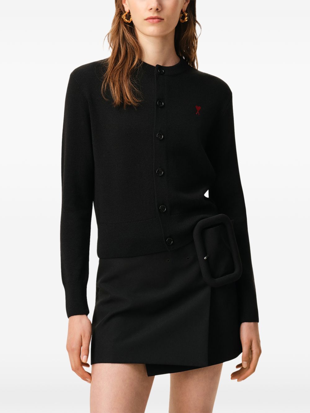 Ami Paris Cardigan – 100% Wool - view 4
