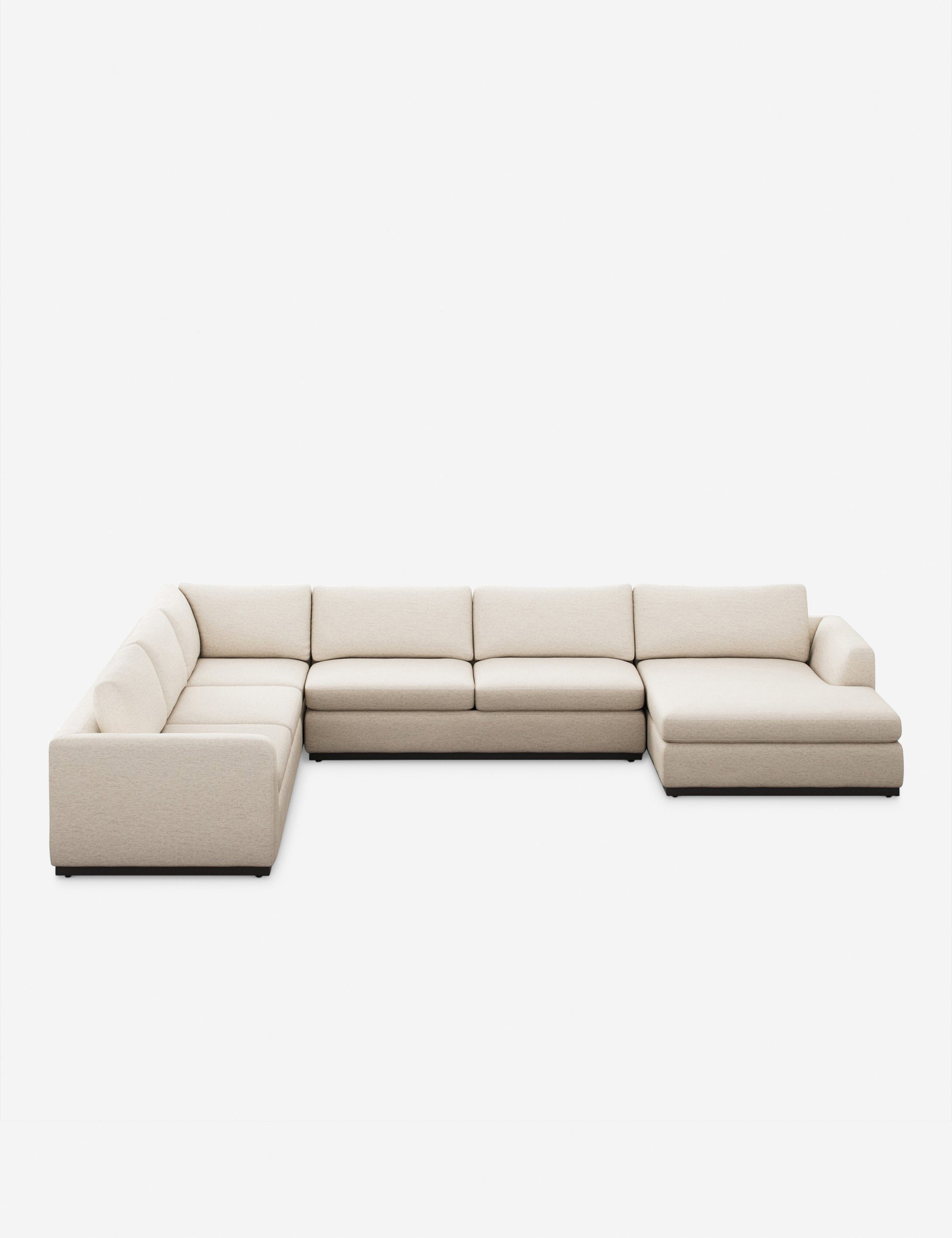 Lulu and Georgia Daniston Modular Corner Chaise Sectional Sofa - view 2