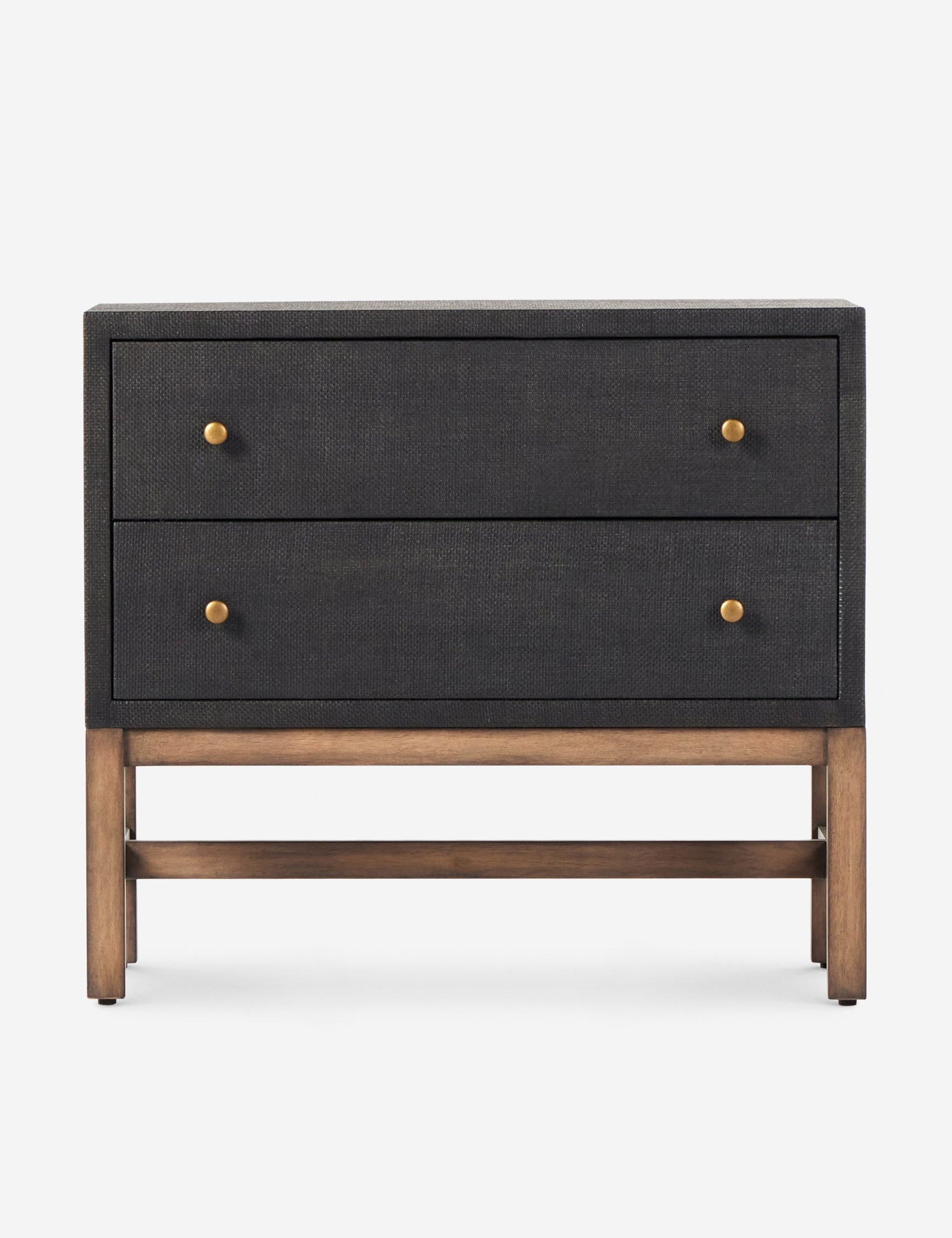 Lulu and Georgia Darina Nightstand – Black