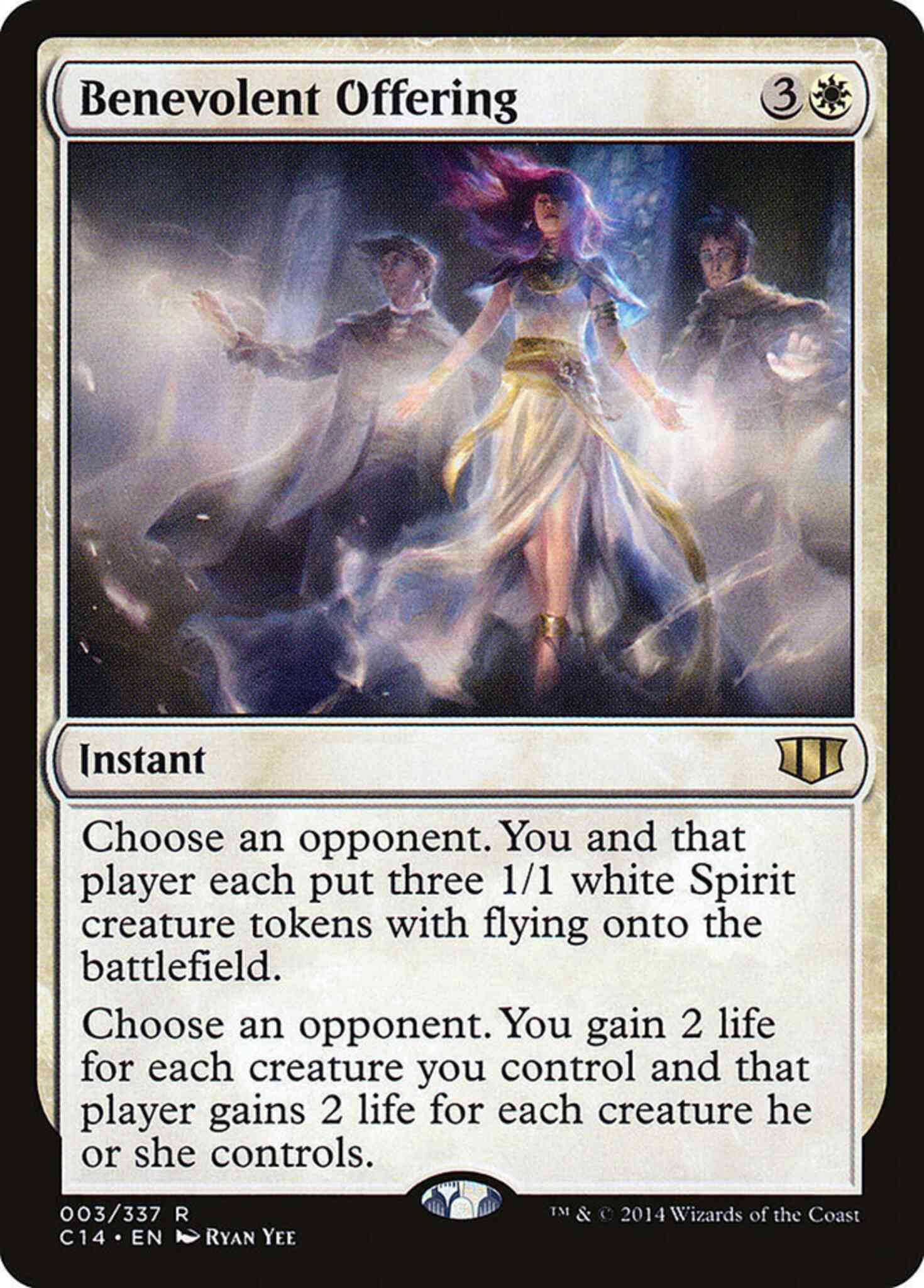 Benevolent offering 3 – Magic Benevolent Offering [3] [Commander 2014] [Non-Foil]