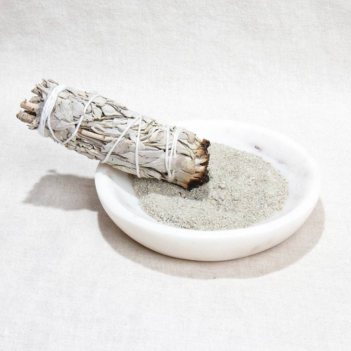 Tiny Rituals Incense & Resin Burner Natural Sand - view 2
